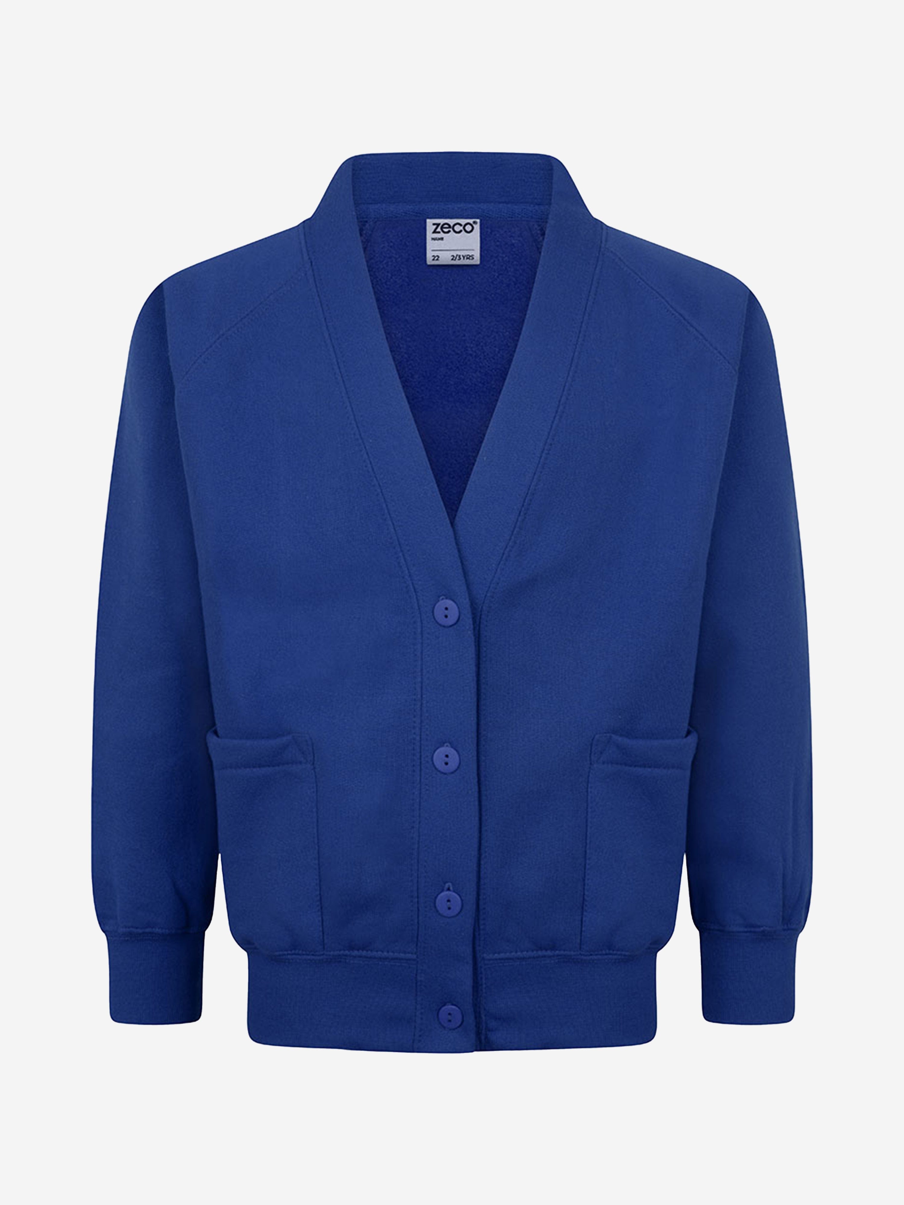 Zeco Kids School Sweatshirt Cardigan in Blue View Cheap Pice