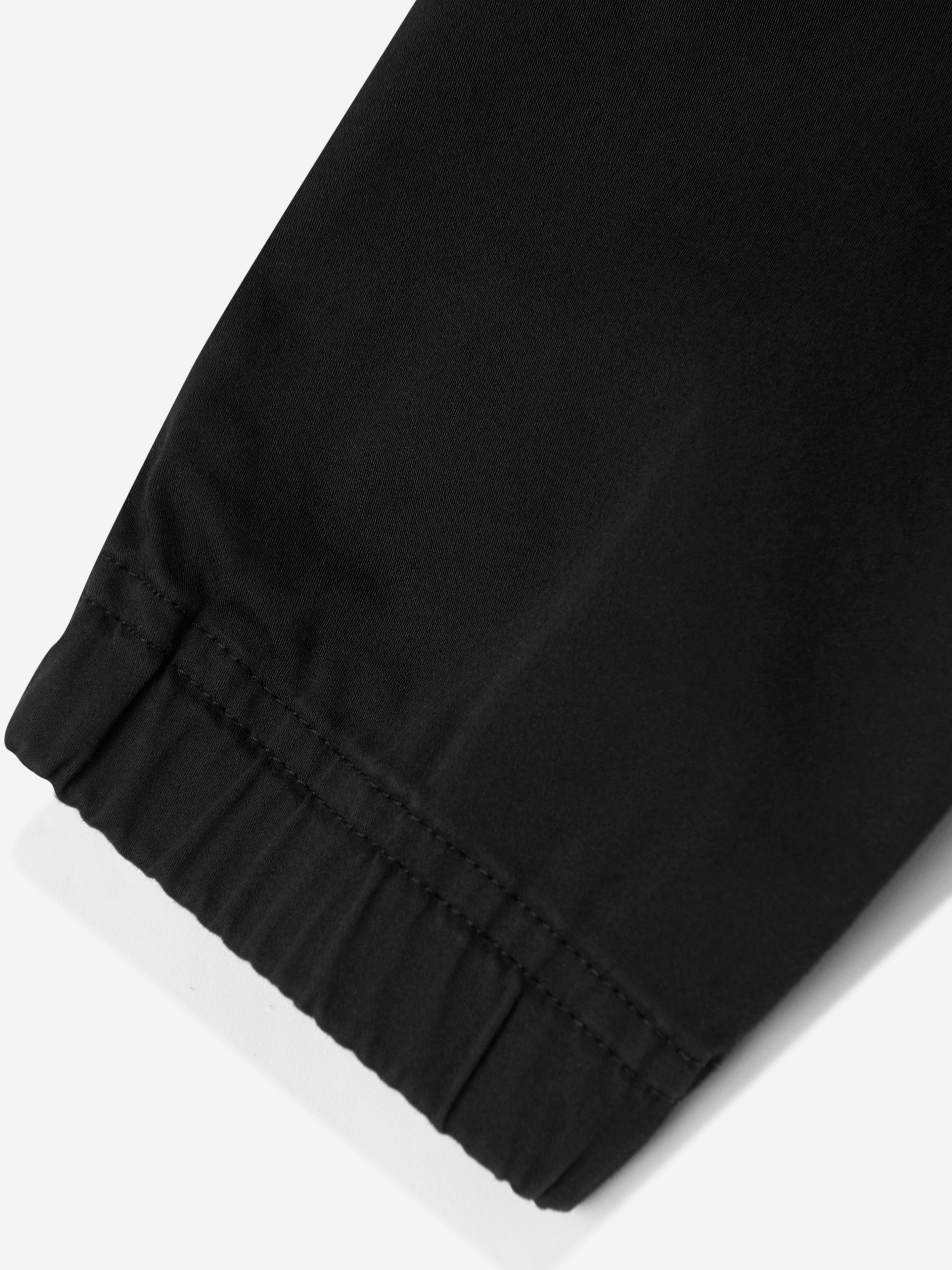 Boys Cargo Trousers in Black Clearance Factory Outlet