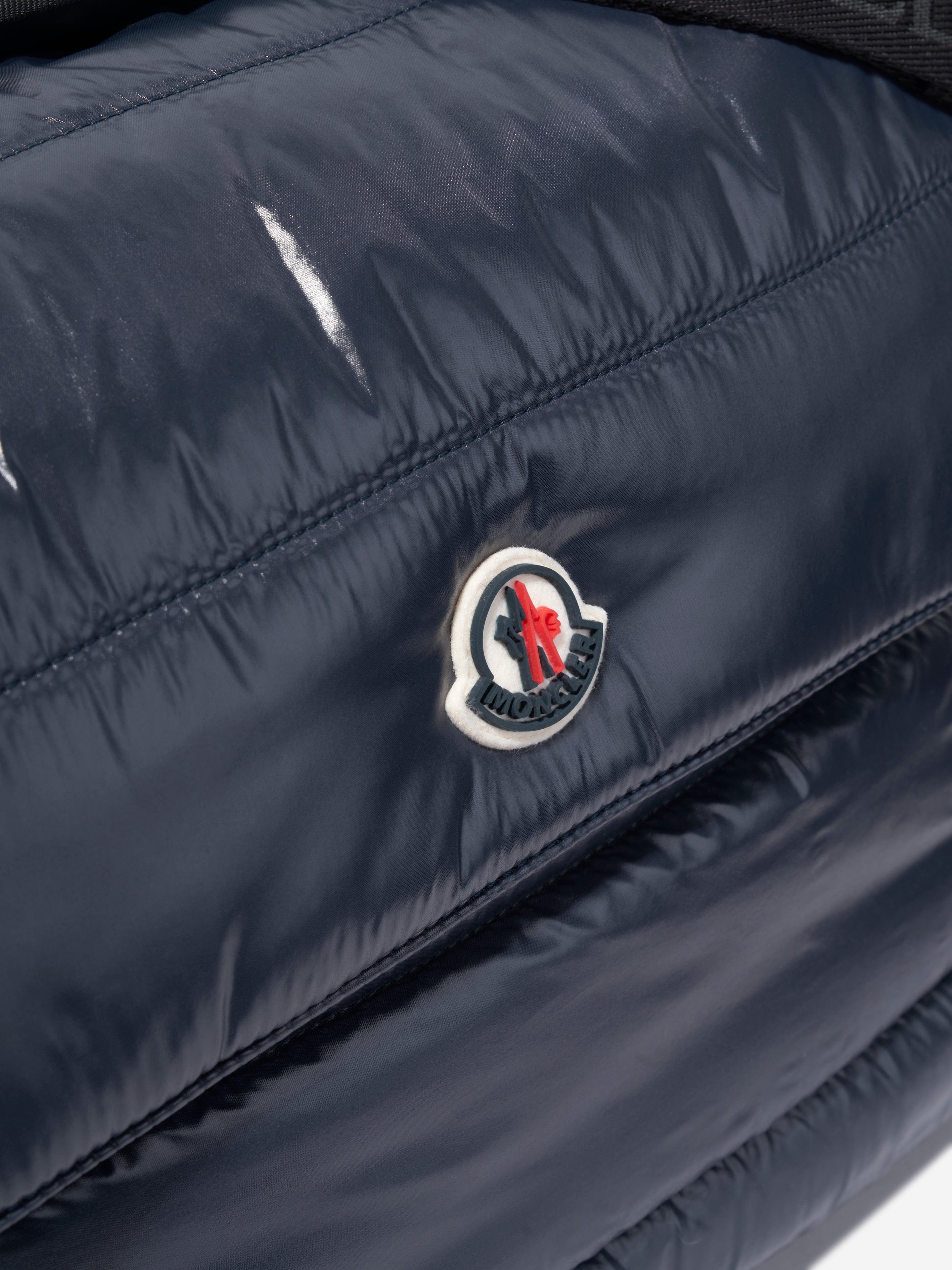 Moncler Enfant Baby Padded Changing Bag in Navy (39cm) Hot Sale