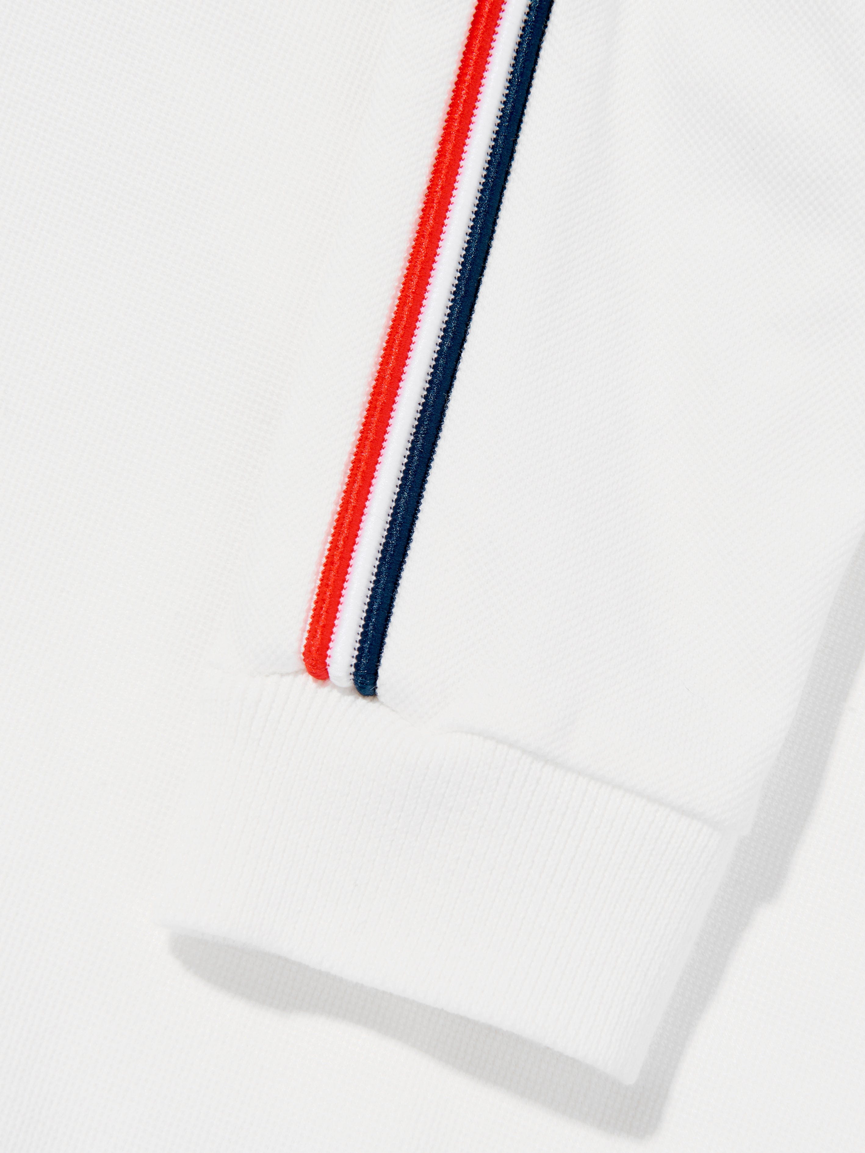 Moncler Enfant Baby Boys Logo Romper in Ivory How Much For Sale
