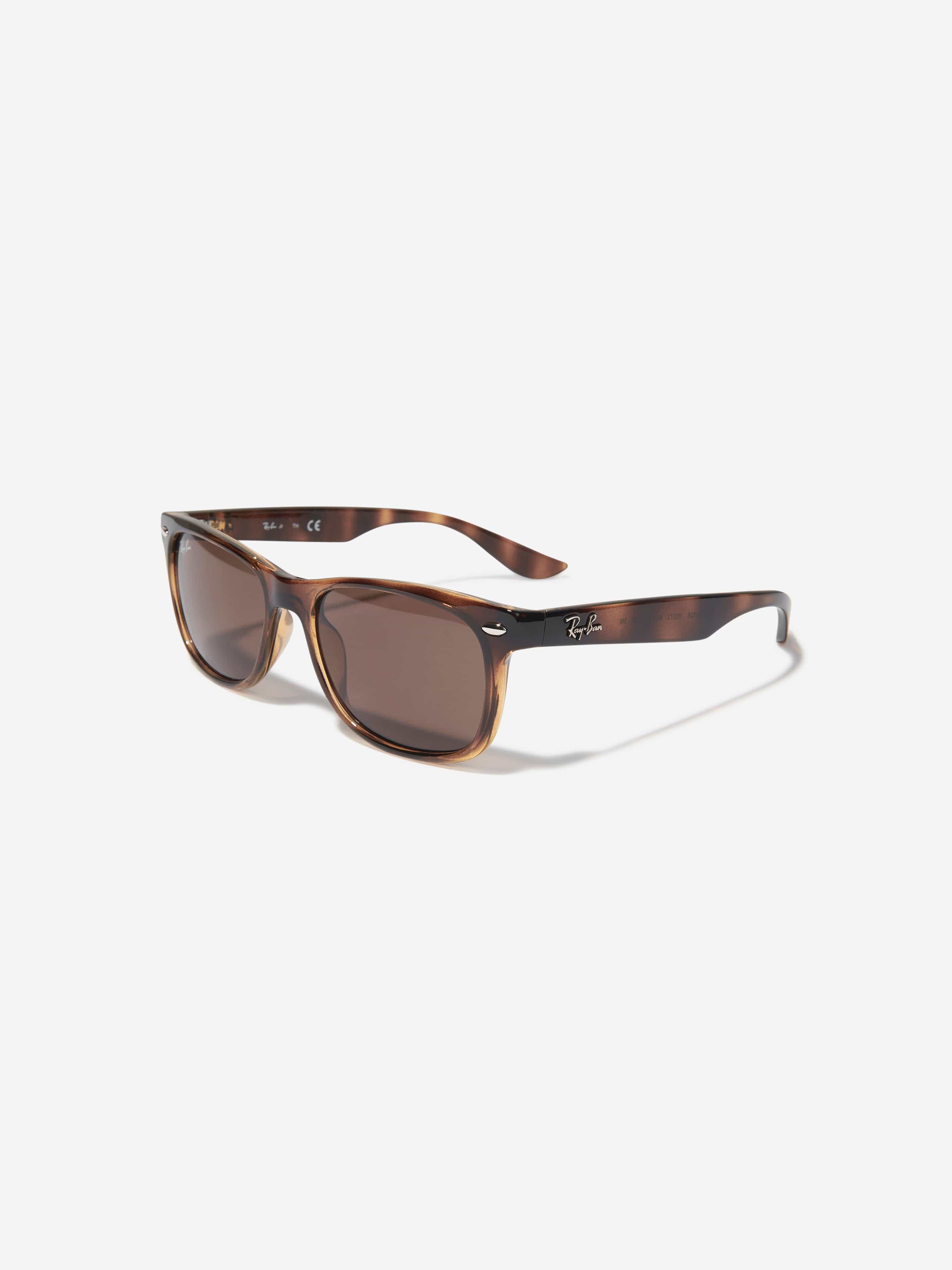 Ray-Ban Kids Wayfarer Sunglasses in Brown Recommend For Sale
