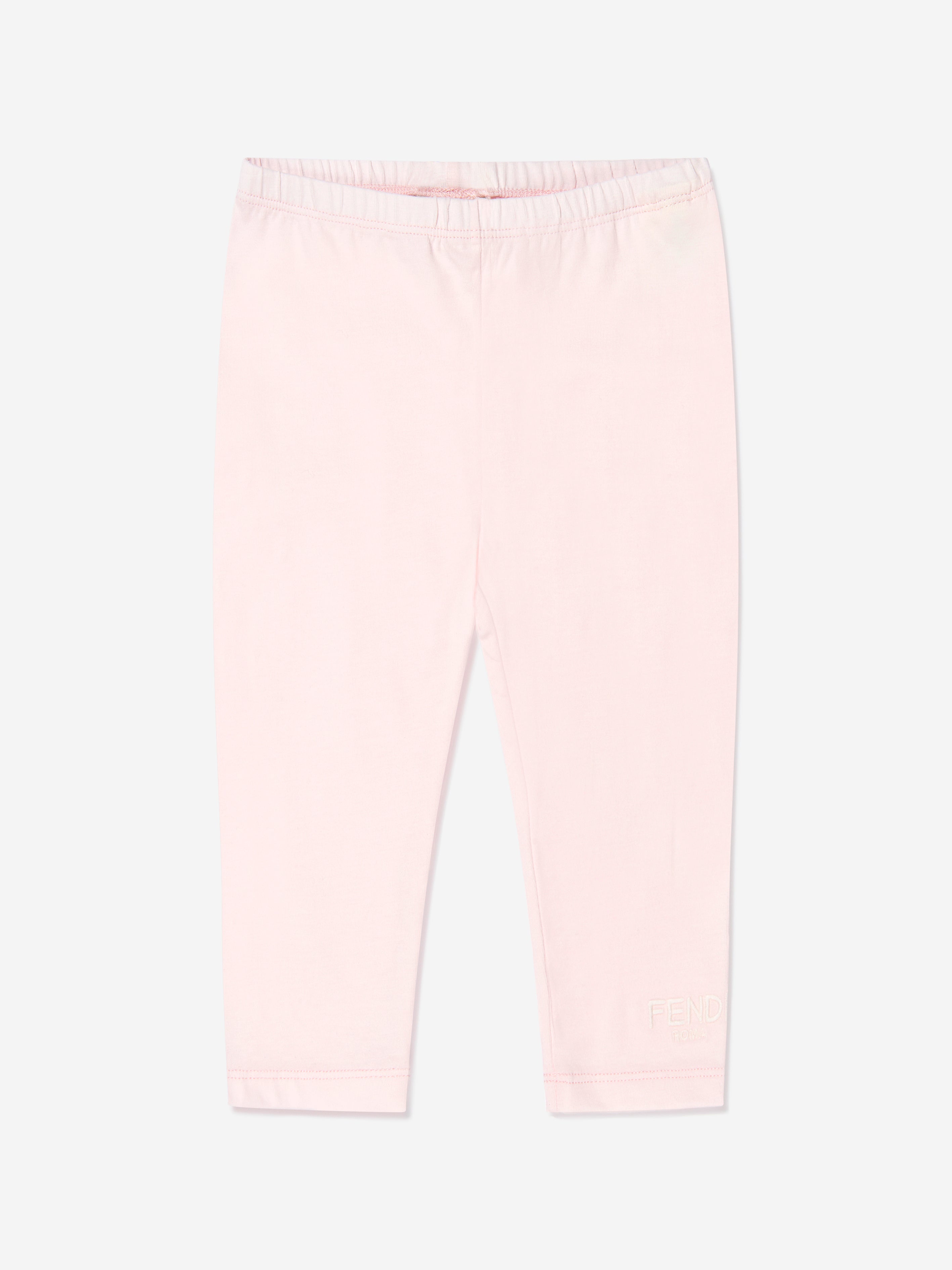 Fendi Baby Girls Logo Print Leggings Cheap Sale Collections