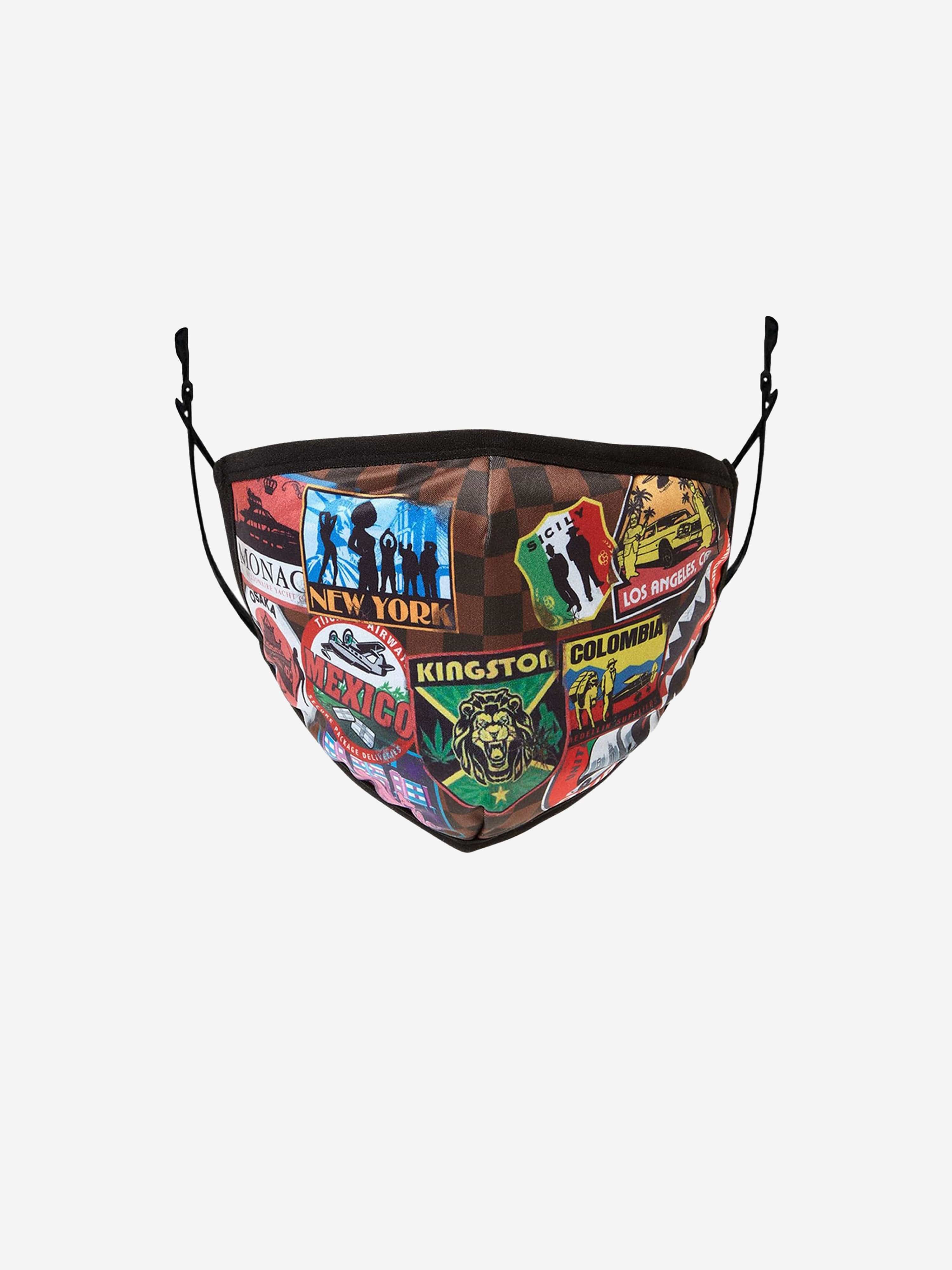 Sprayground Travel Patches Face Mask Browse Cheap Pice