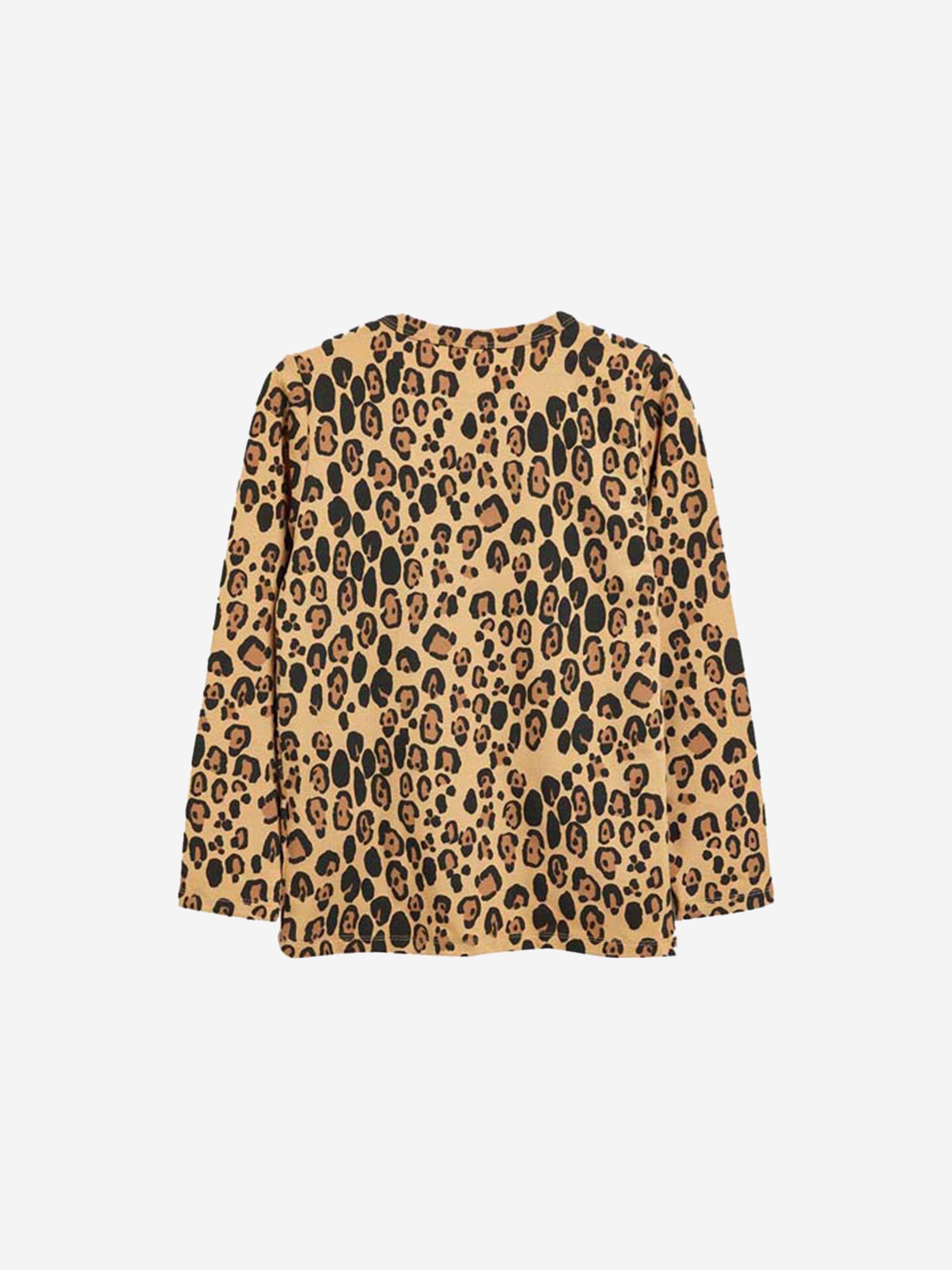 Mini Rodini Boys T-Shirt - Leopard Print T-Shirt Outlet Fashion Style