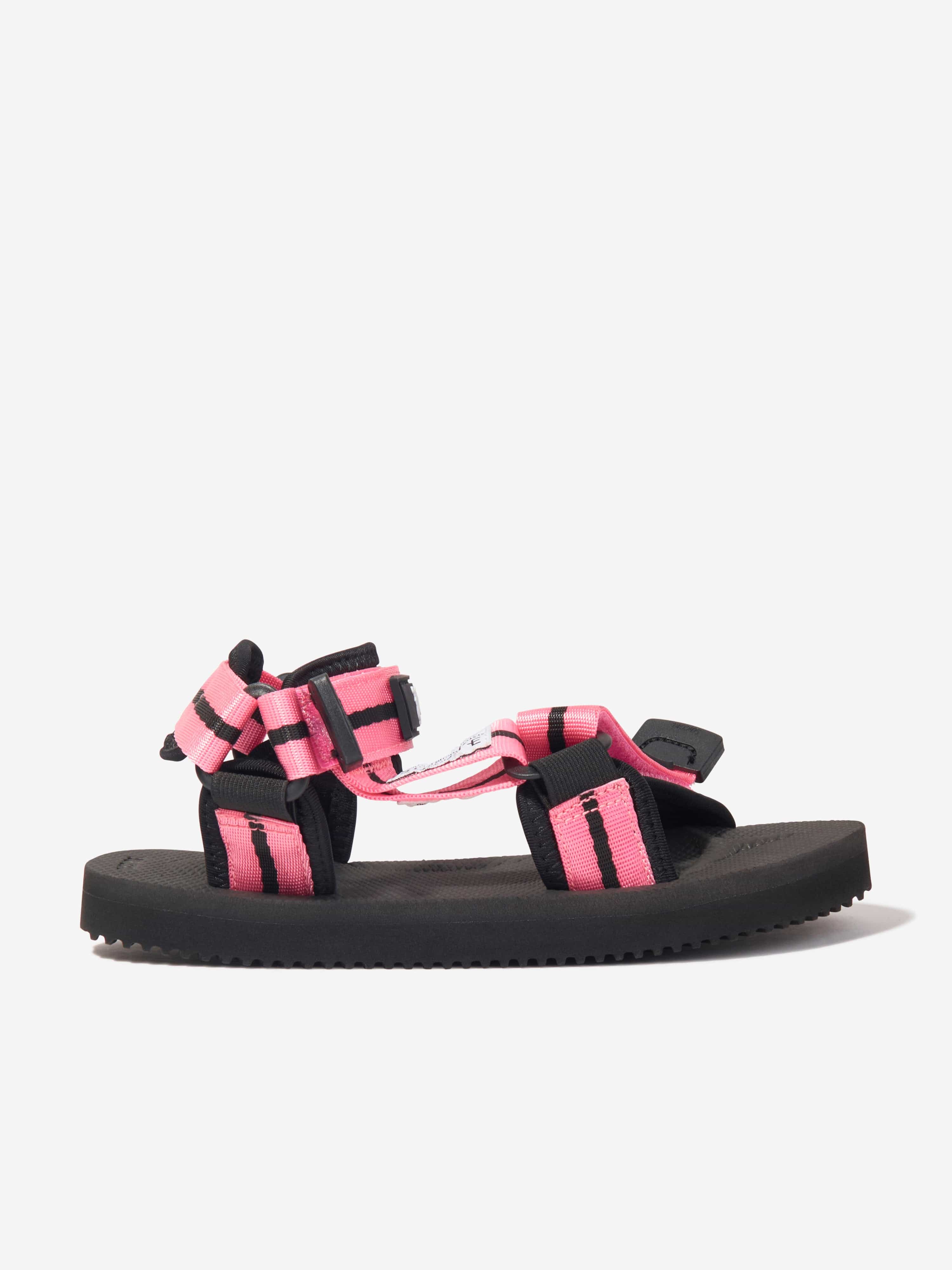 Palm Angels Girls PA X Suicoke Depa-2 Sandals in Pink Low Pice For Sale