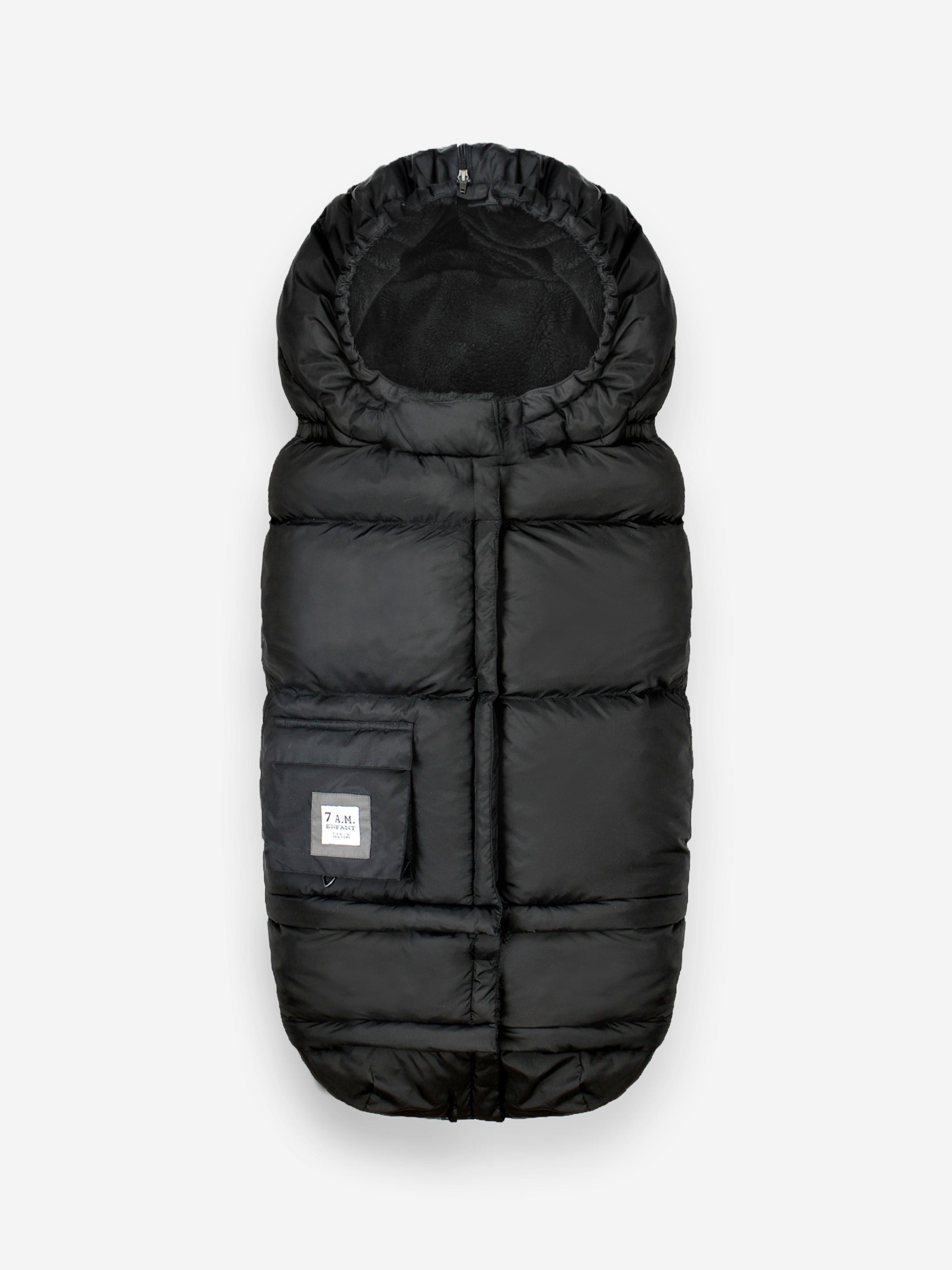 7AM Enfant Baby Blanket 212 Evolution Nest in Black (97.8 x 44.5 x 5.1 cm) Discount Original