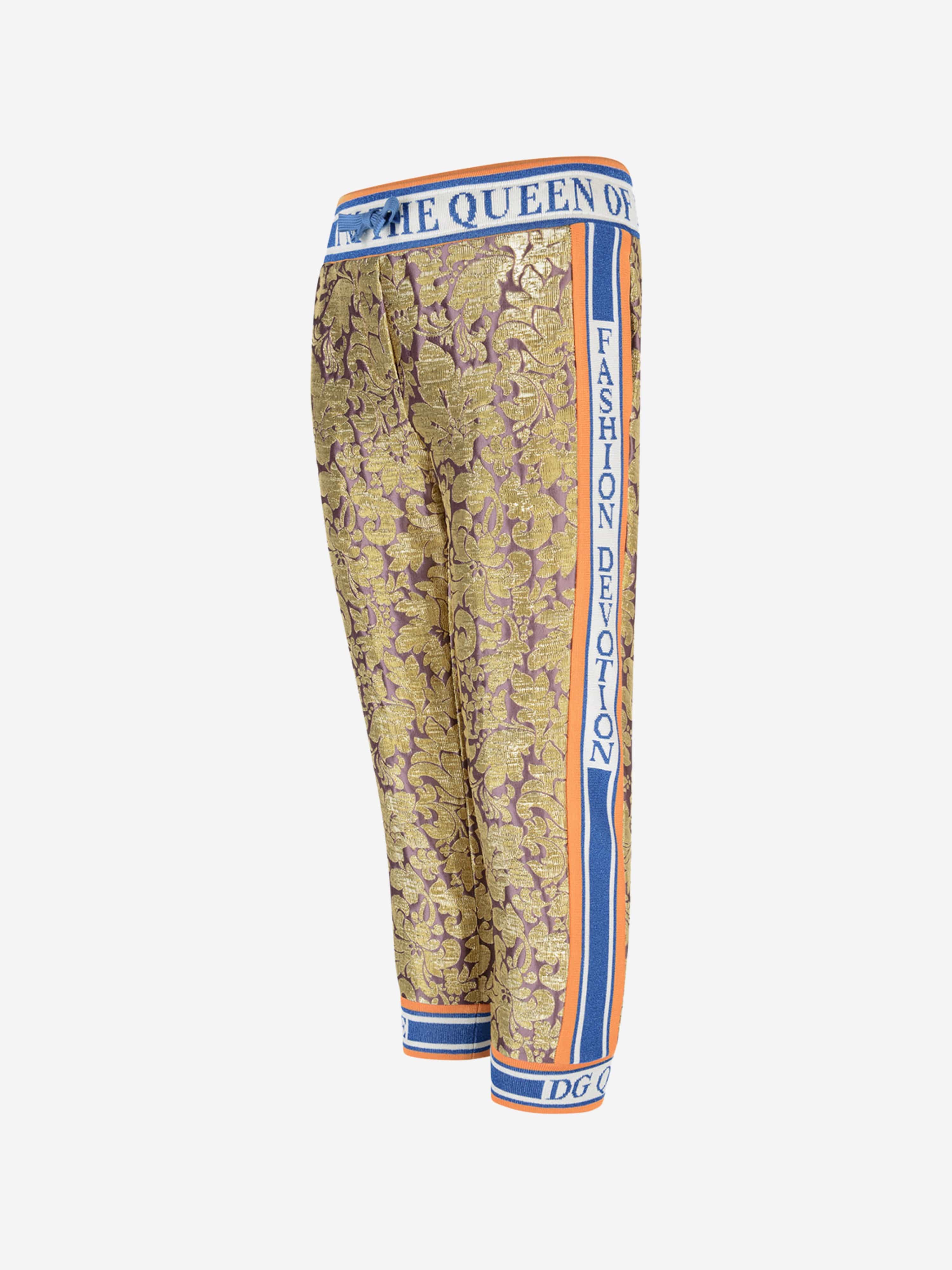 Dolce & Gabbana Girls Silk Brocade Trousers Cheap Footlocker Finishline