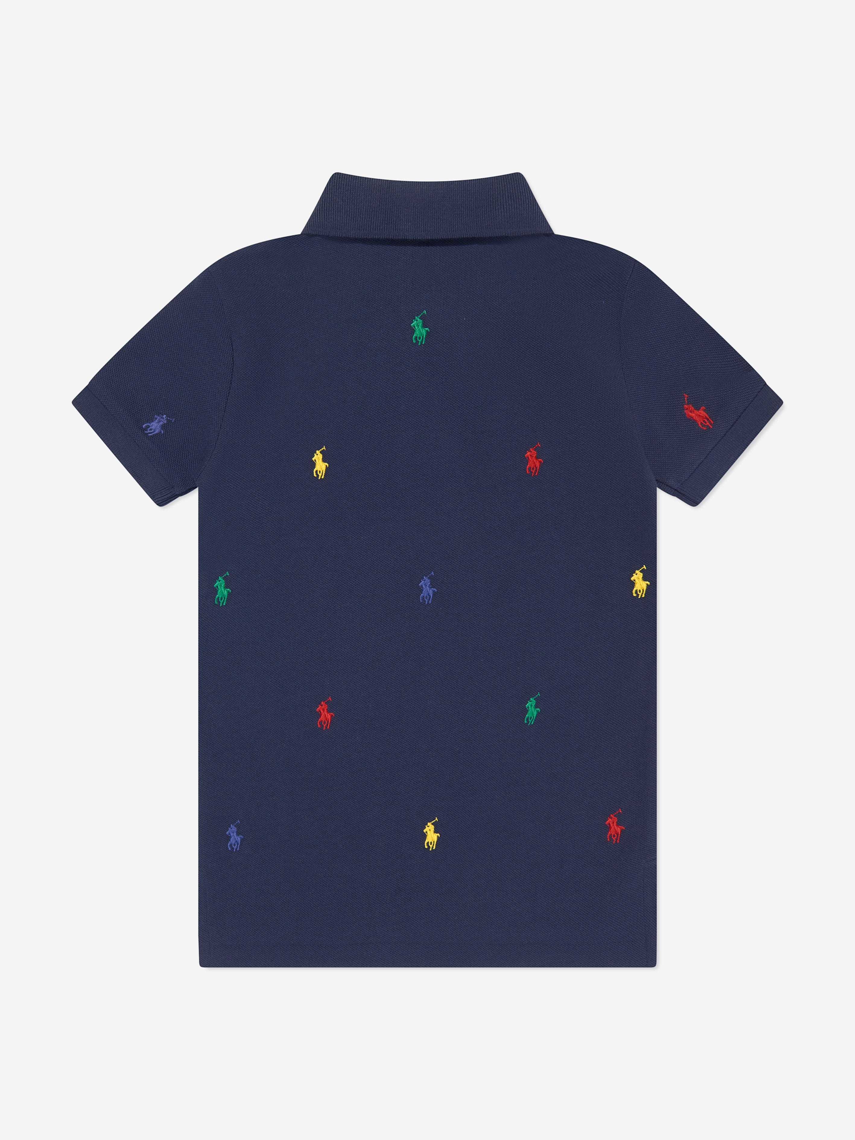 Ralph Lauren Boys Logo Polo Shirt in Navy Clearance Best