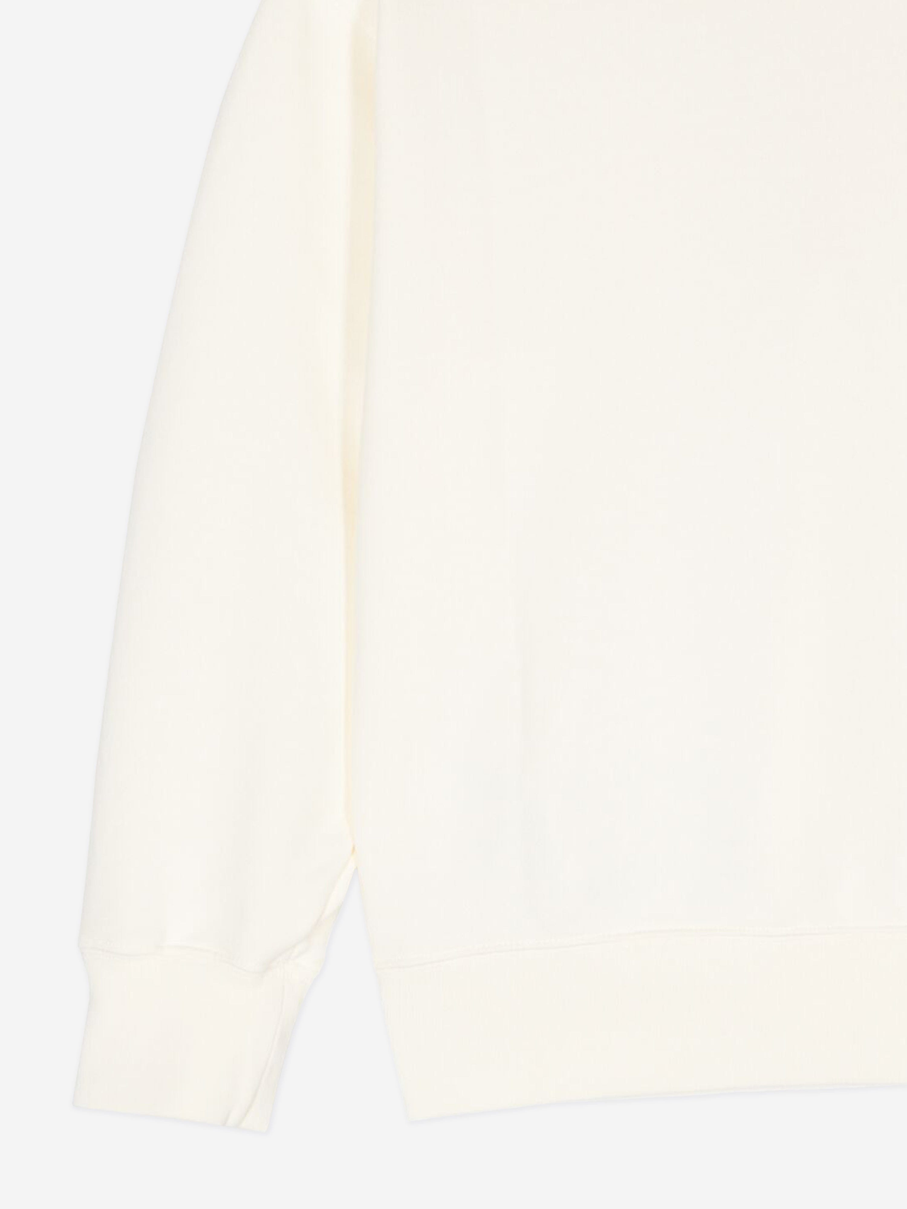 Palm Angels Kids Bear Crewneck Sweatshirt in Ivory Free Shipping Fashion Style