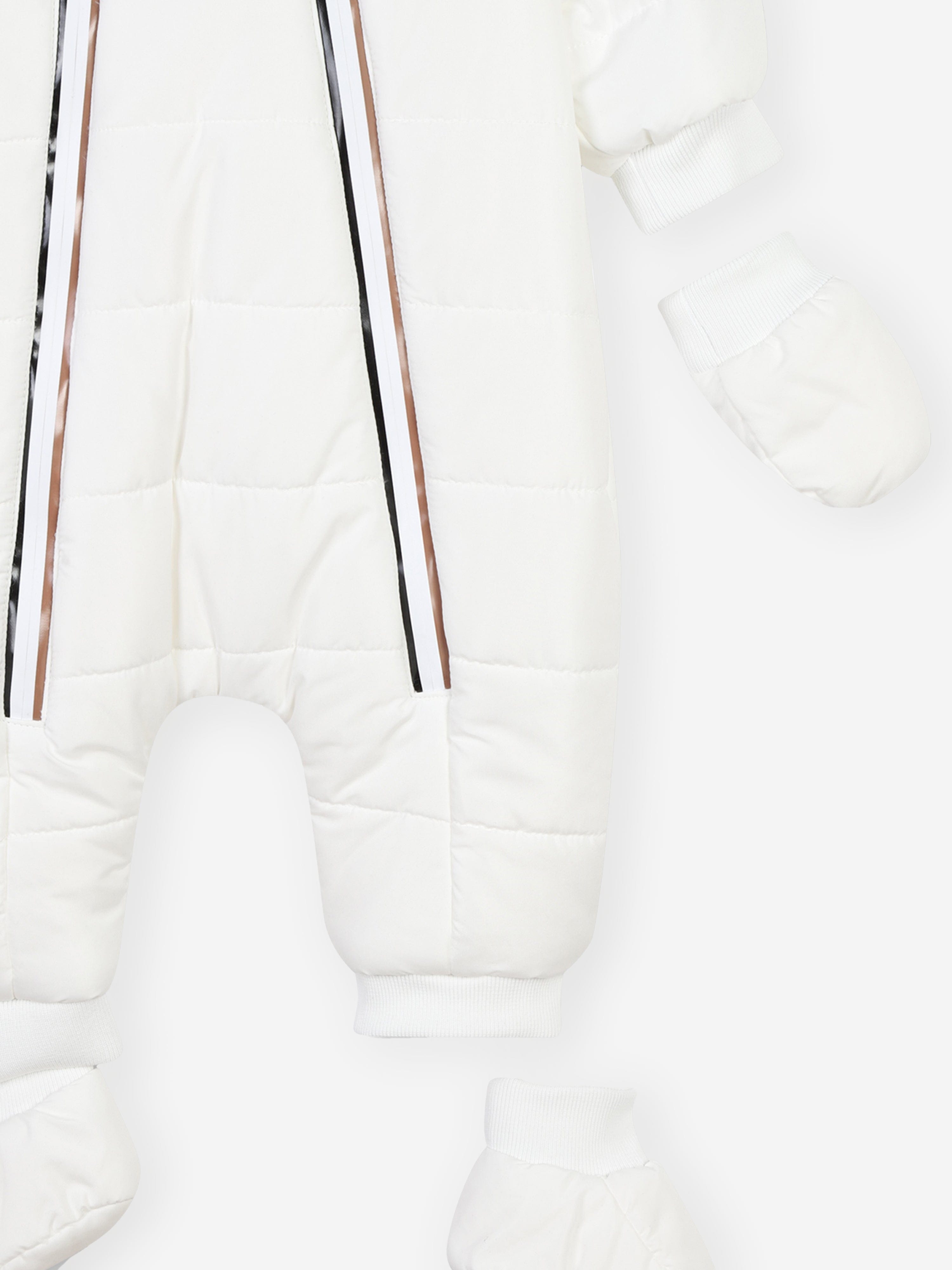 BOSS Baby Padded Snowsuit in Ivory Sale Purchase