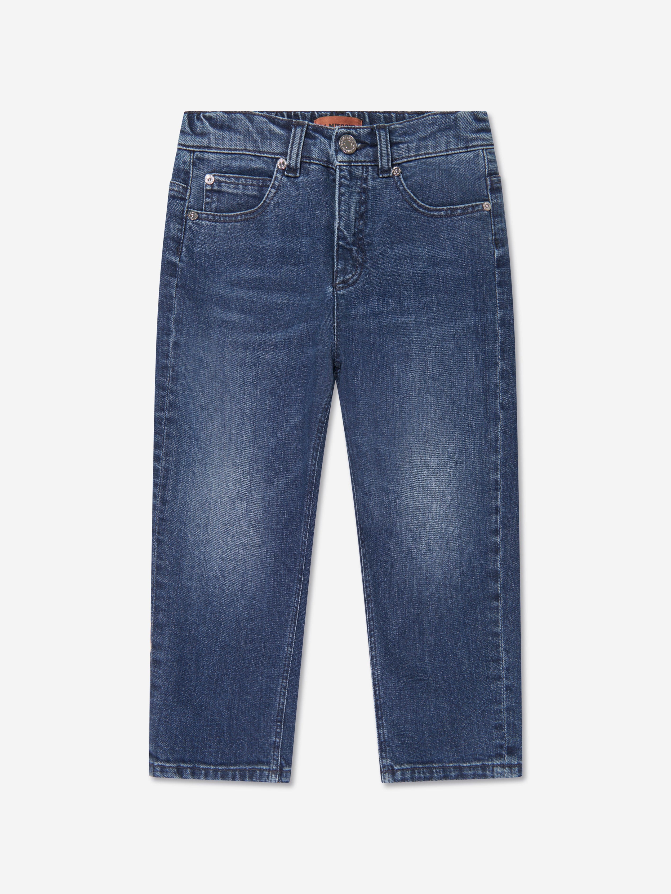 Missoni Boys Slim Fit Jeans in Blue Sale Real