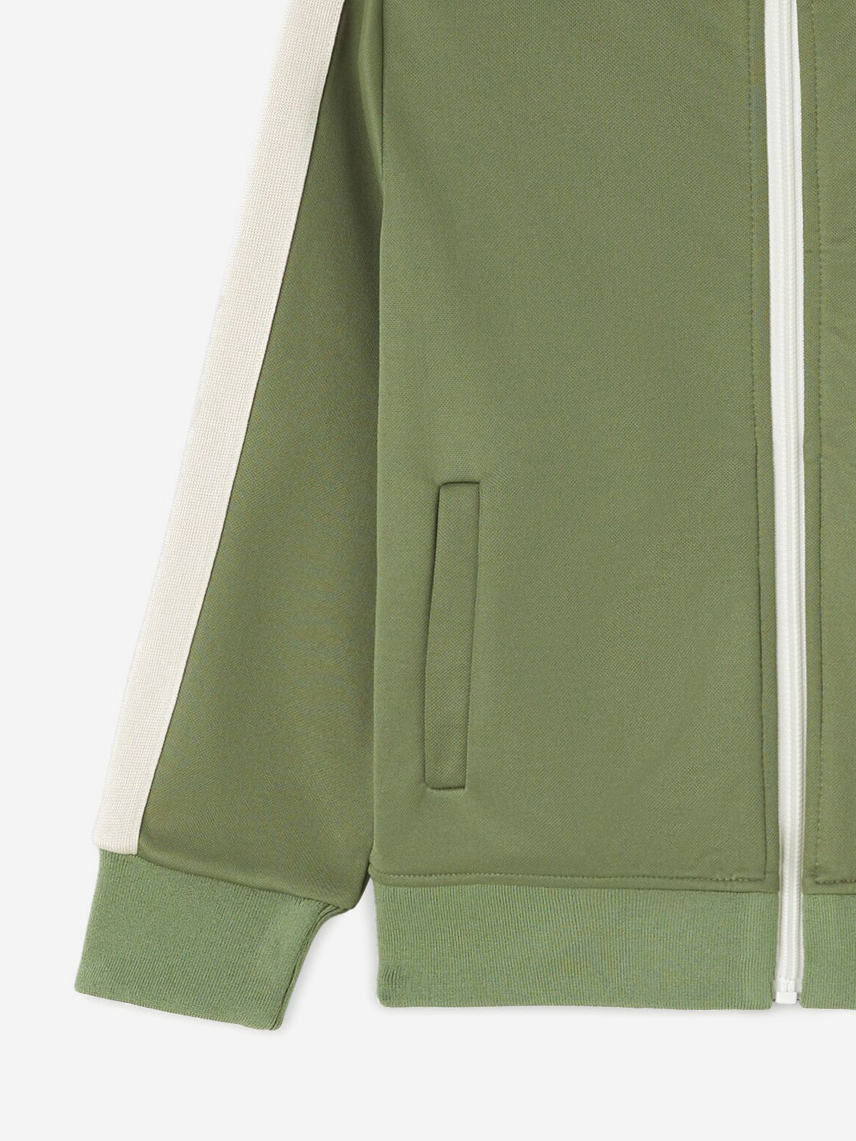 Palm Angels Boys Track Jacket in Green Top Quality Cheap Pice