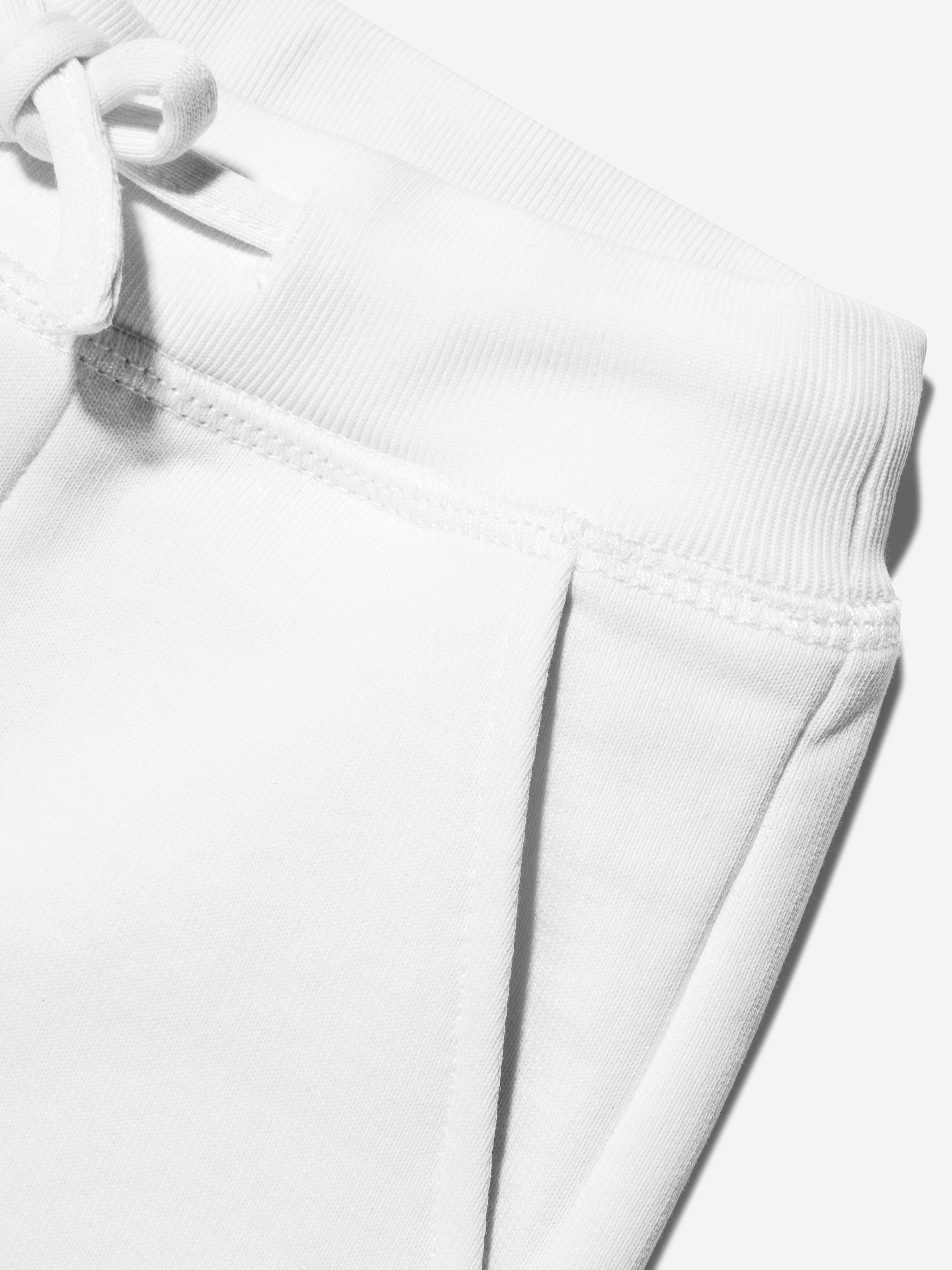 Dsquared2 Kids Ivcon Logo Shorts in White New Styles Cheap Pice