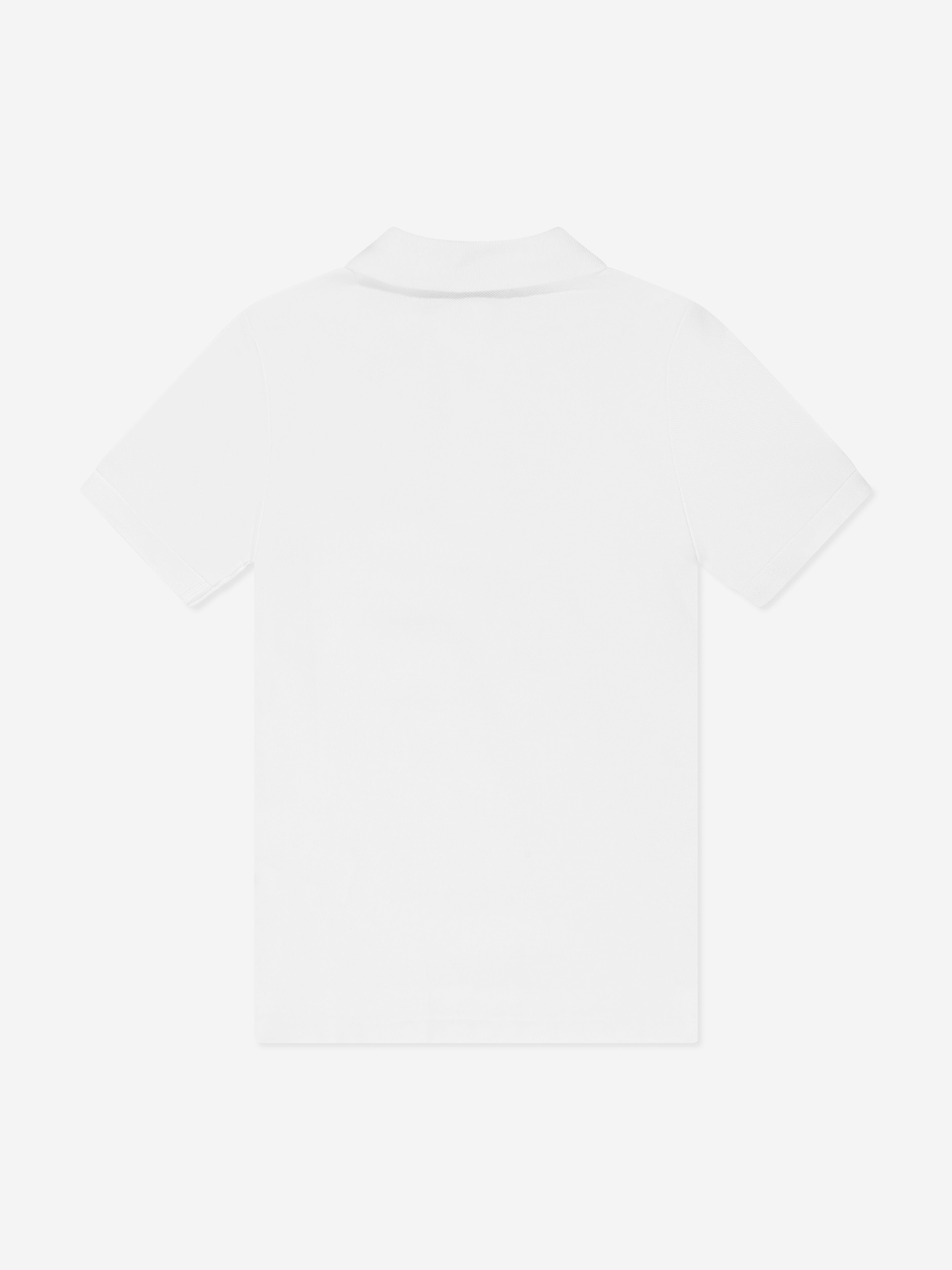 Ralph Lauren Boys Logo Polo Shirt in White The Cheapest