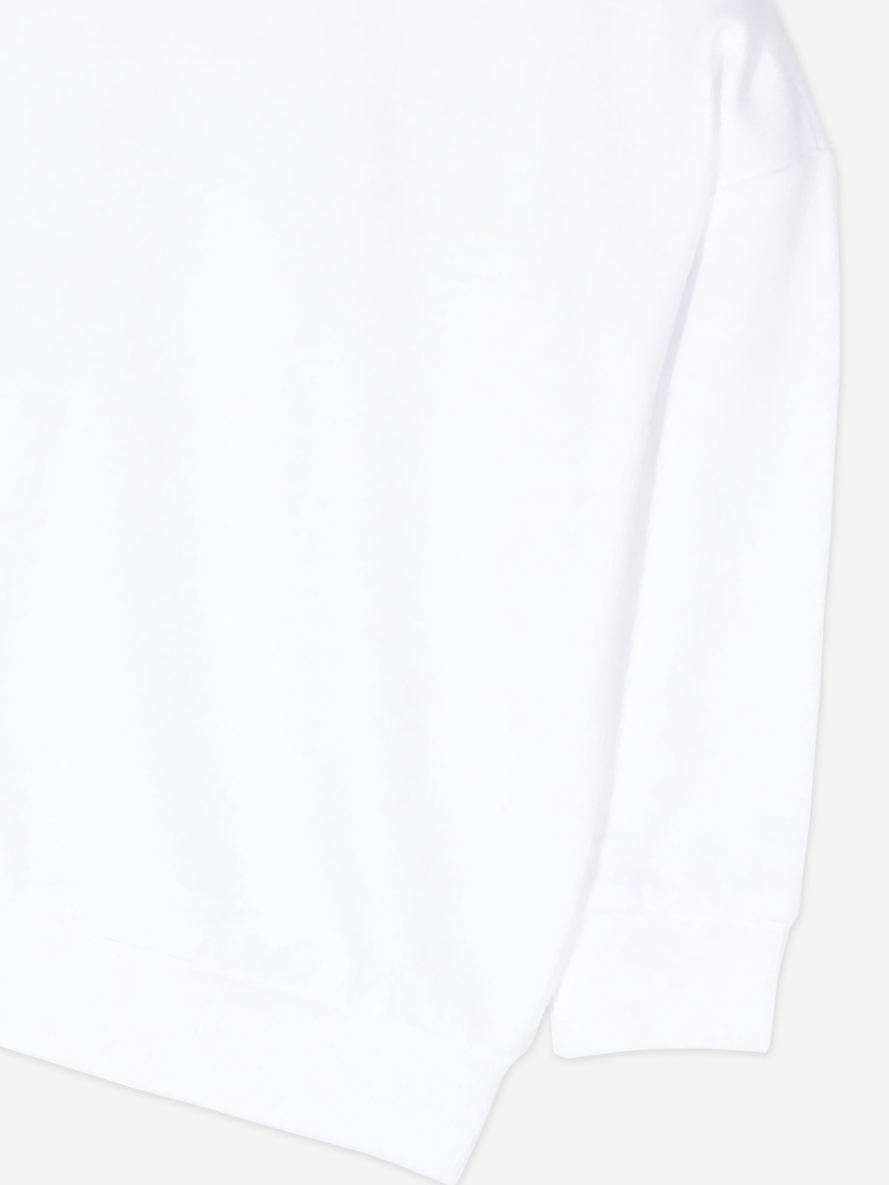 Moschino Baby Logo Sweatshirt in White Genuine Sale Online