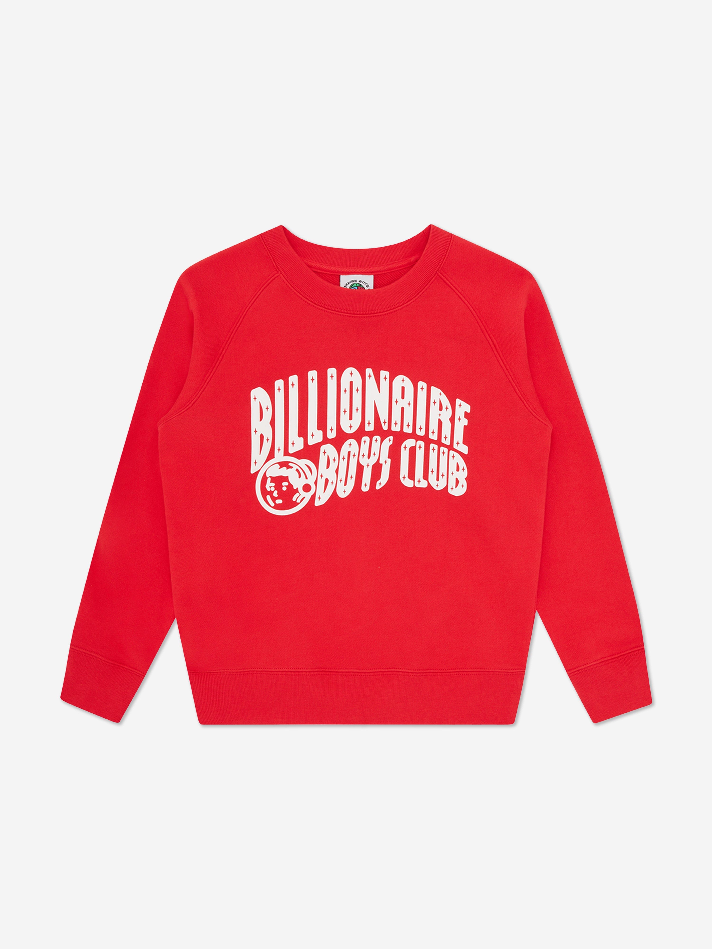 Billionaire Boys Club Kids Arch Logo Sweatshirt in Red Sale Sast