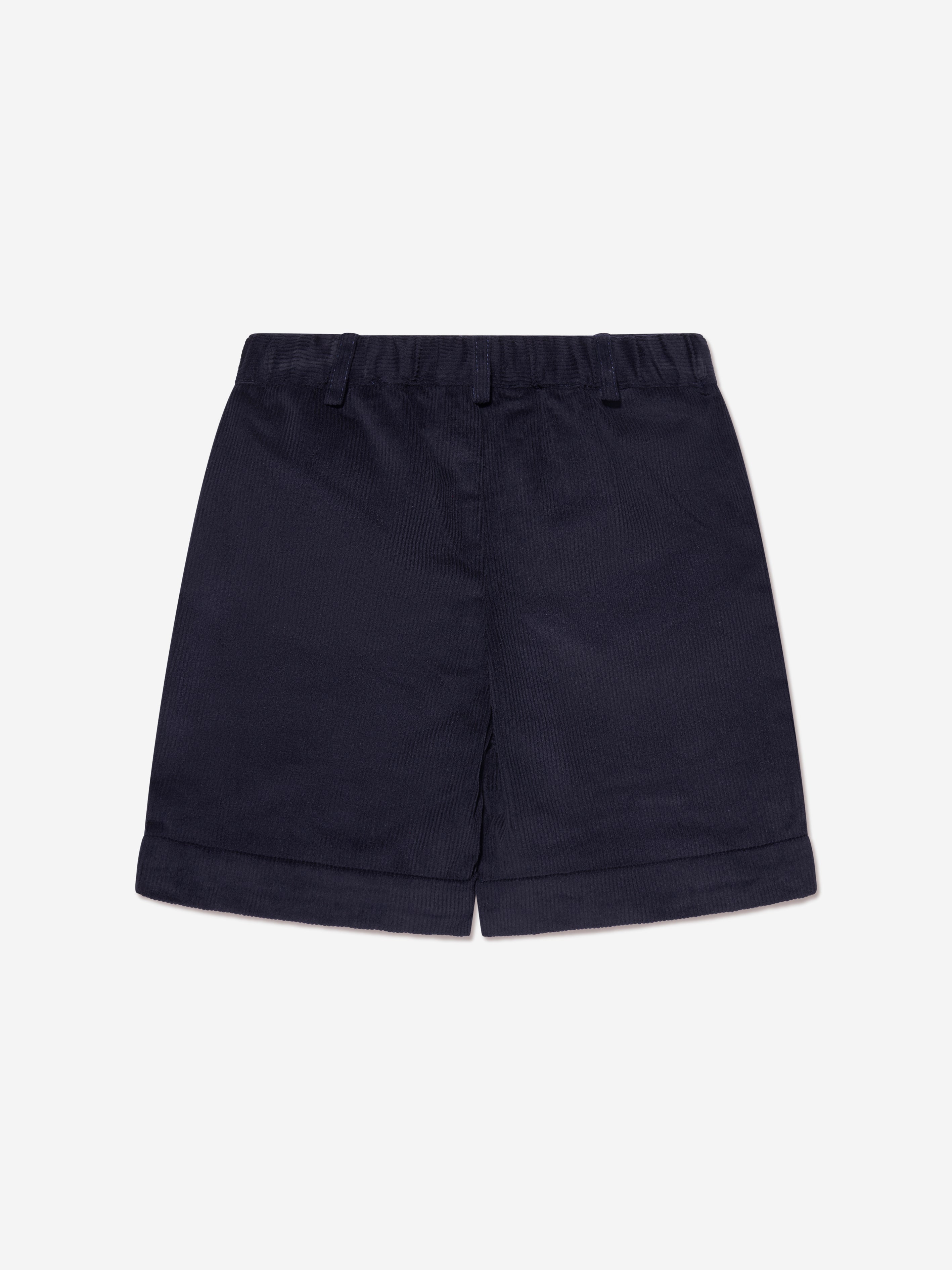 Rachel Riley Boys Corduroy Shorts in Navy Free Shipping Big Discount