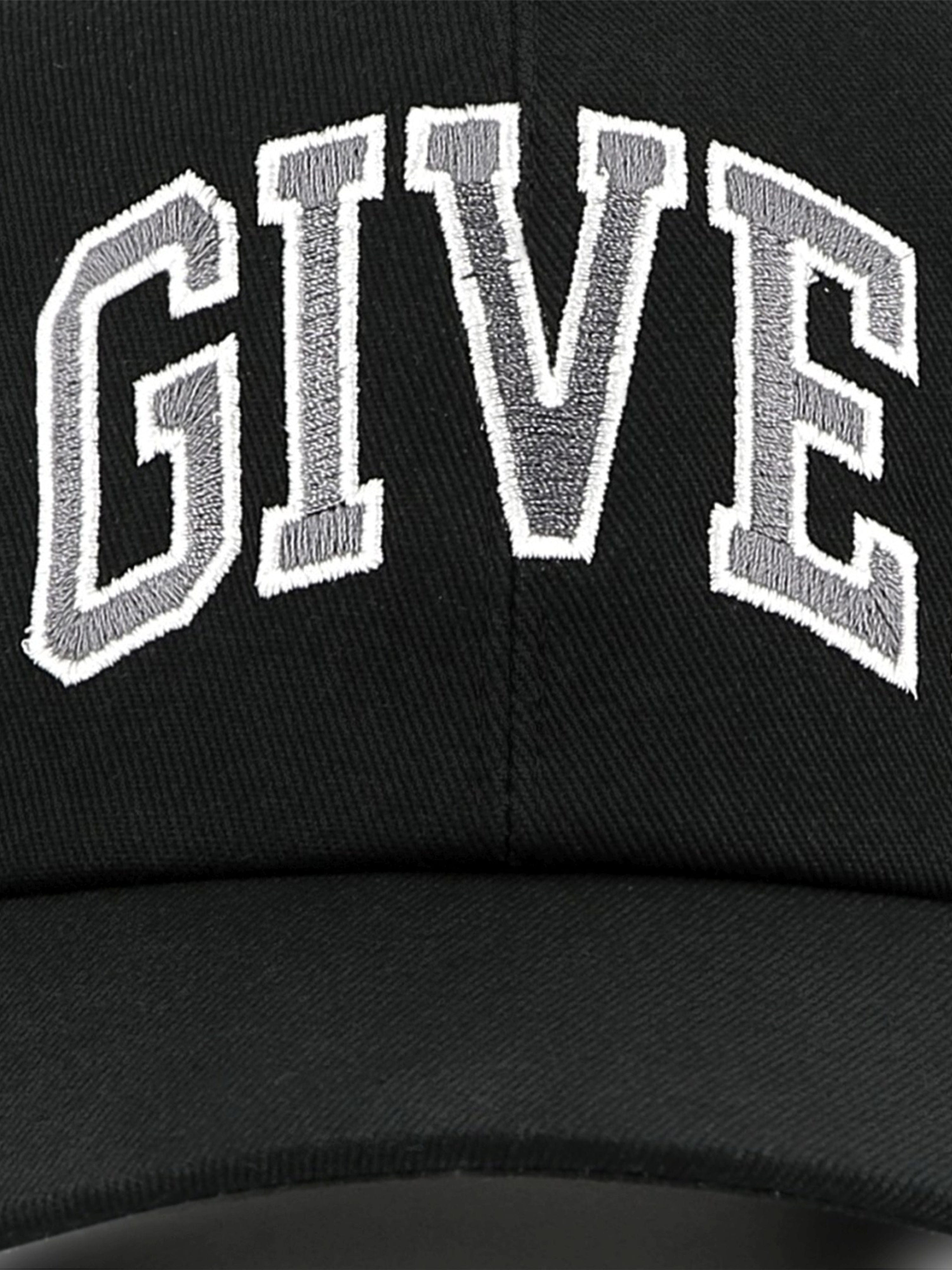 Boys Embroidered Logo Cap in Black Perfect Sale Online