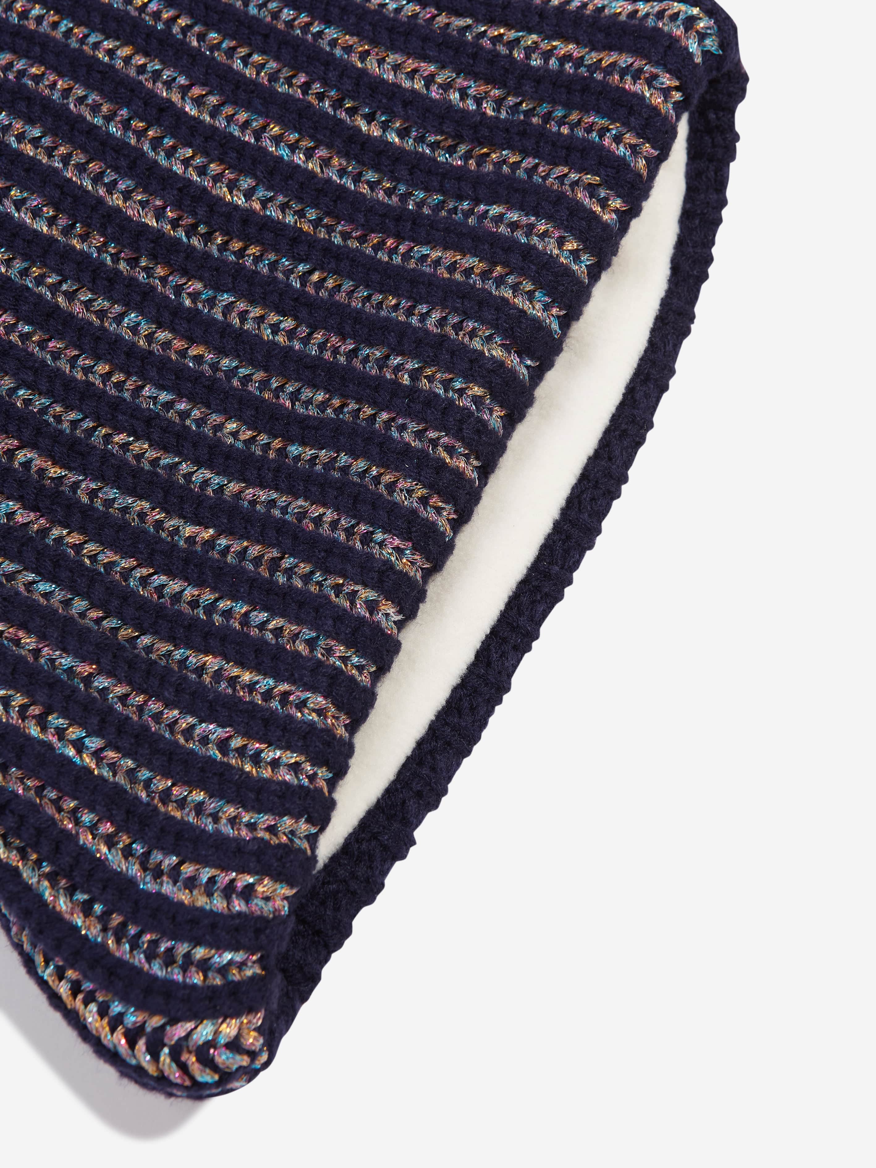 Billieblush Girls Hearts Snood in Navy Shop For Sale