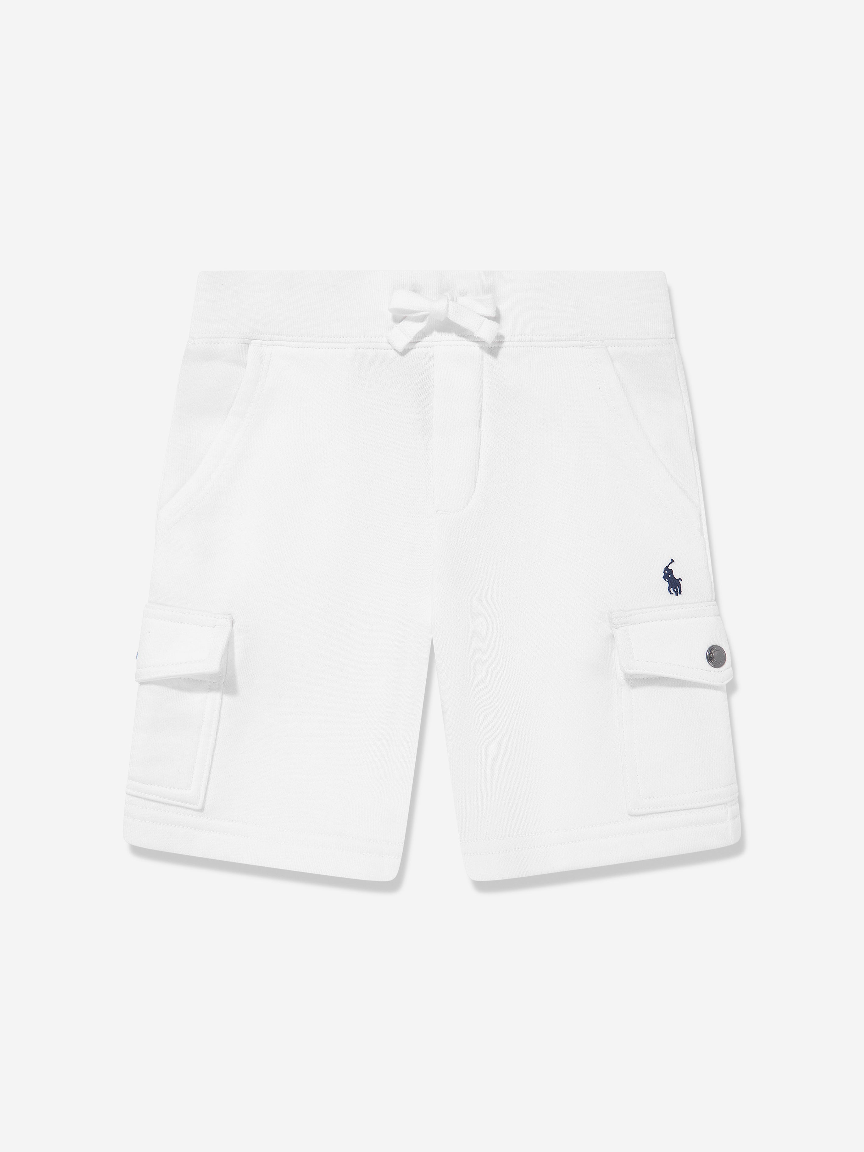 Boys Cargo Shorts in White Free Shipping Best