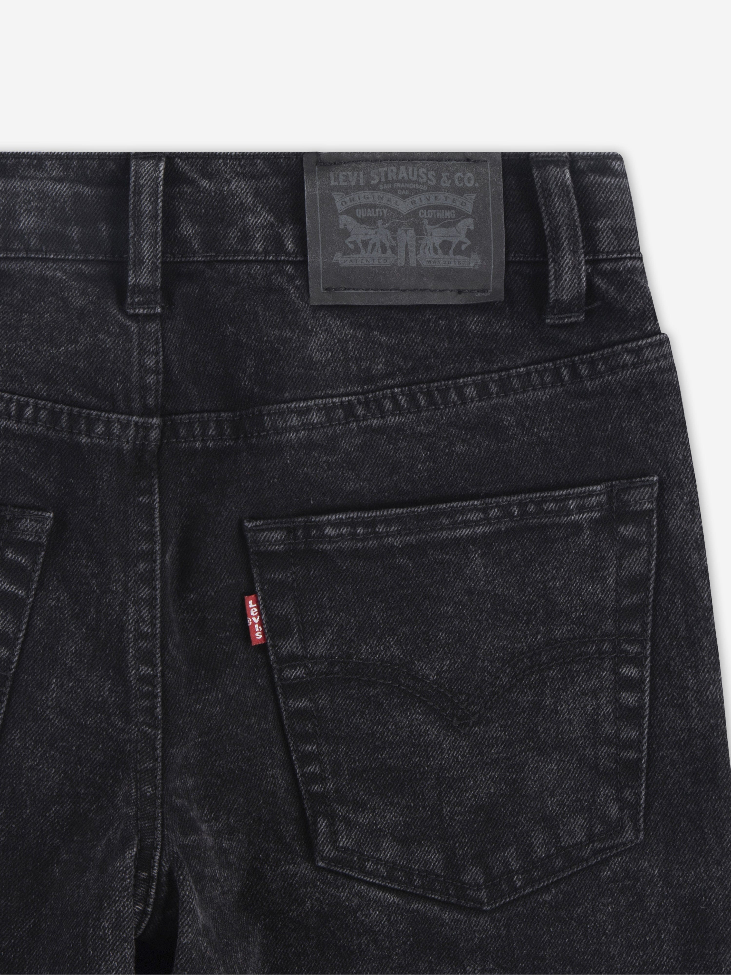Levi's Boys 551Z Authentic Straight Jeans in Black