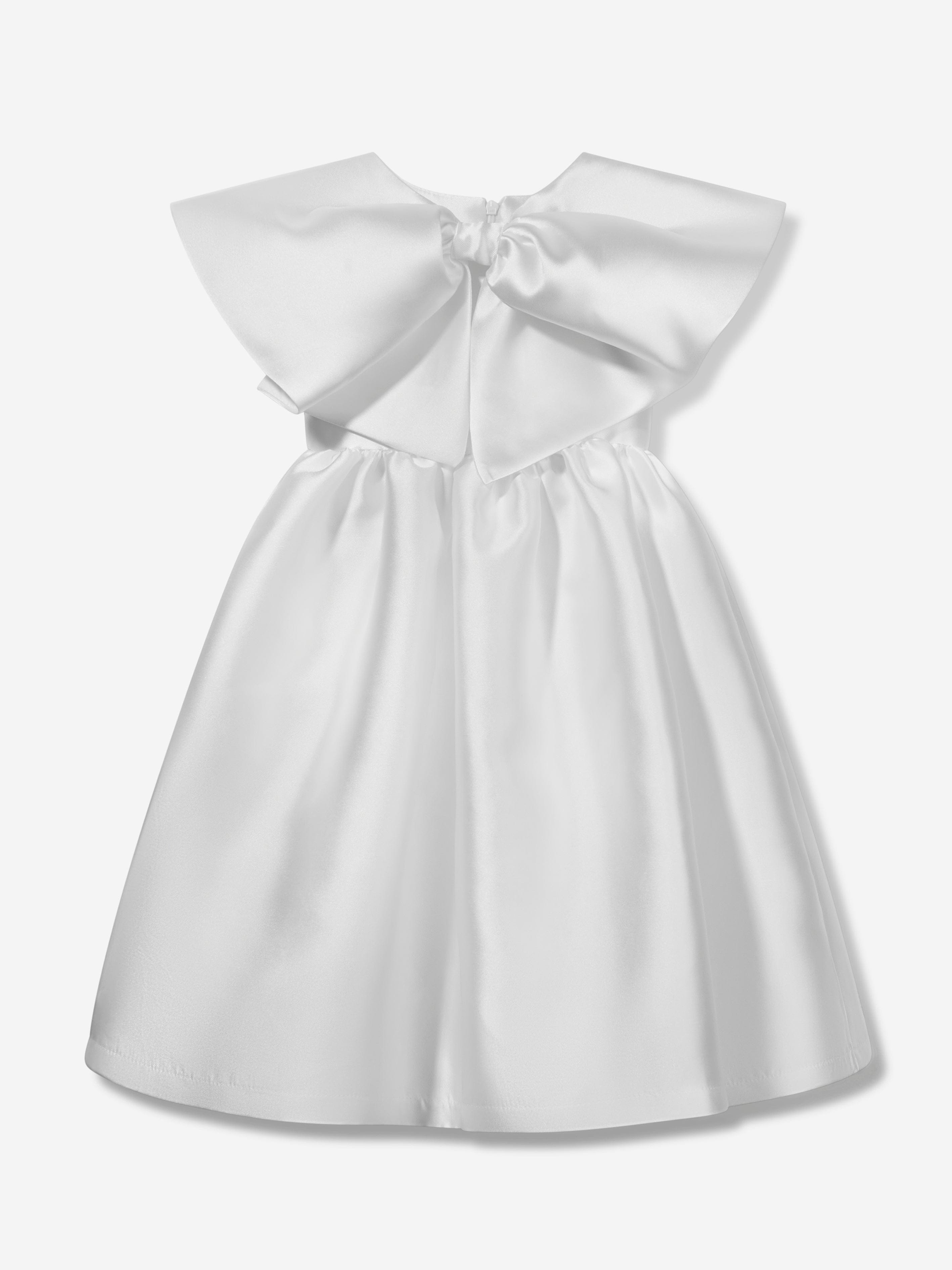 Mama Luma Girls Flared Special Occasiom Dress With Bolero in White New Arrival Cheap Online