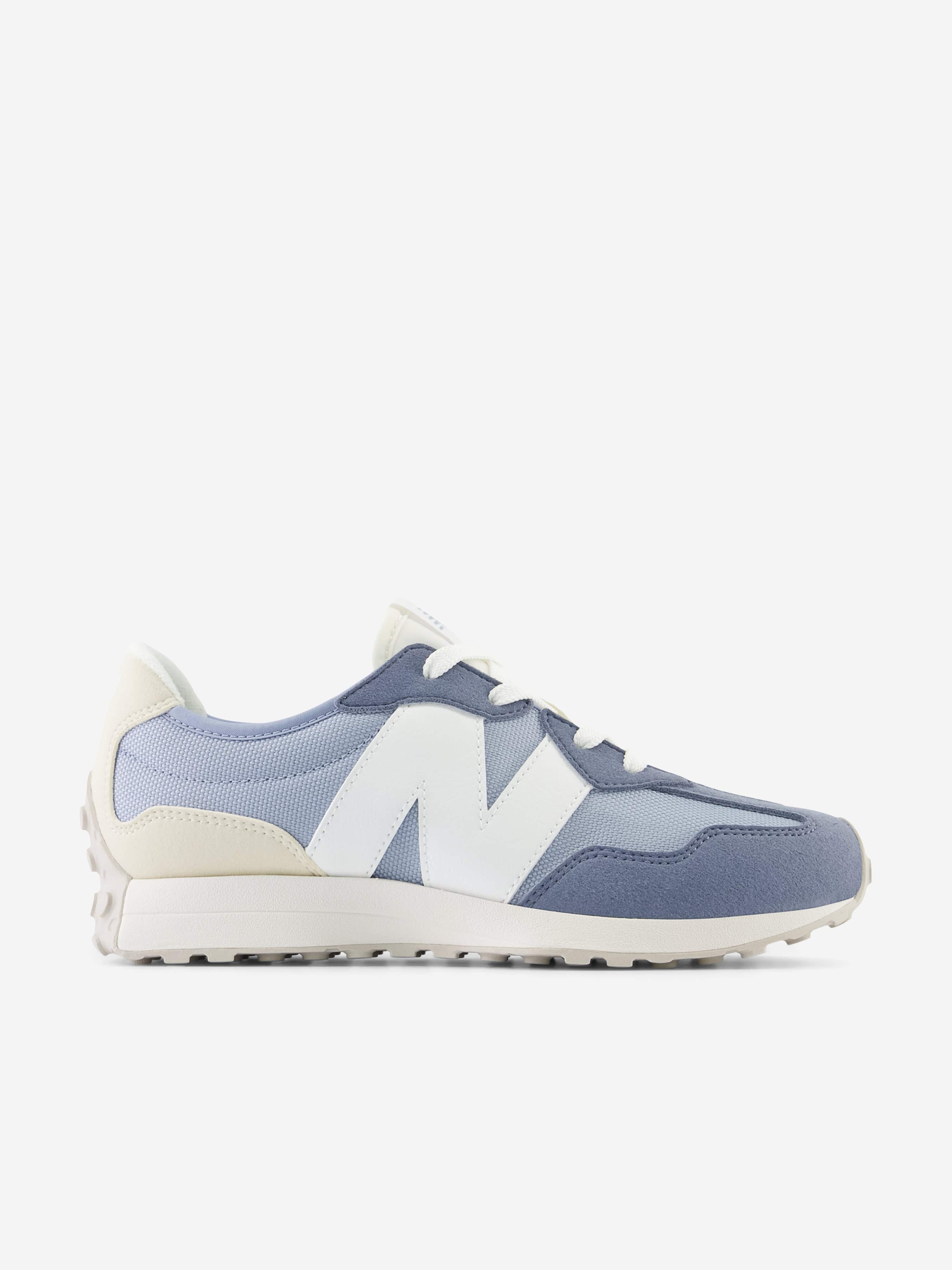 New Balance Boys 327 Trainers in Blue Discount Low Shipping Fee