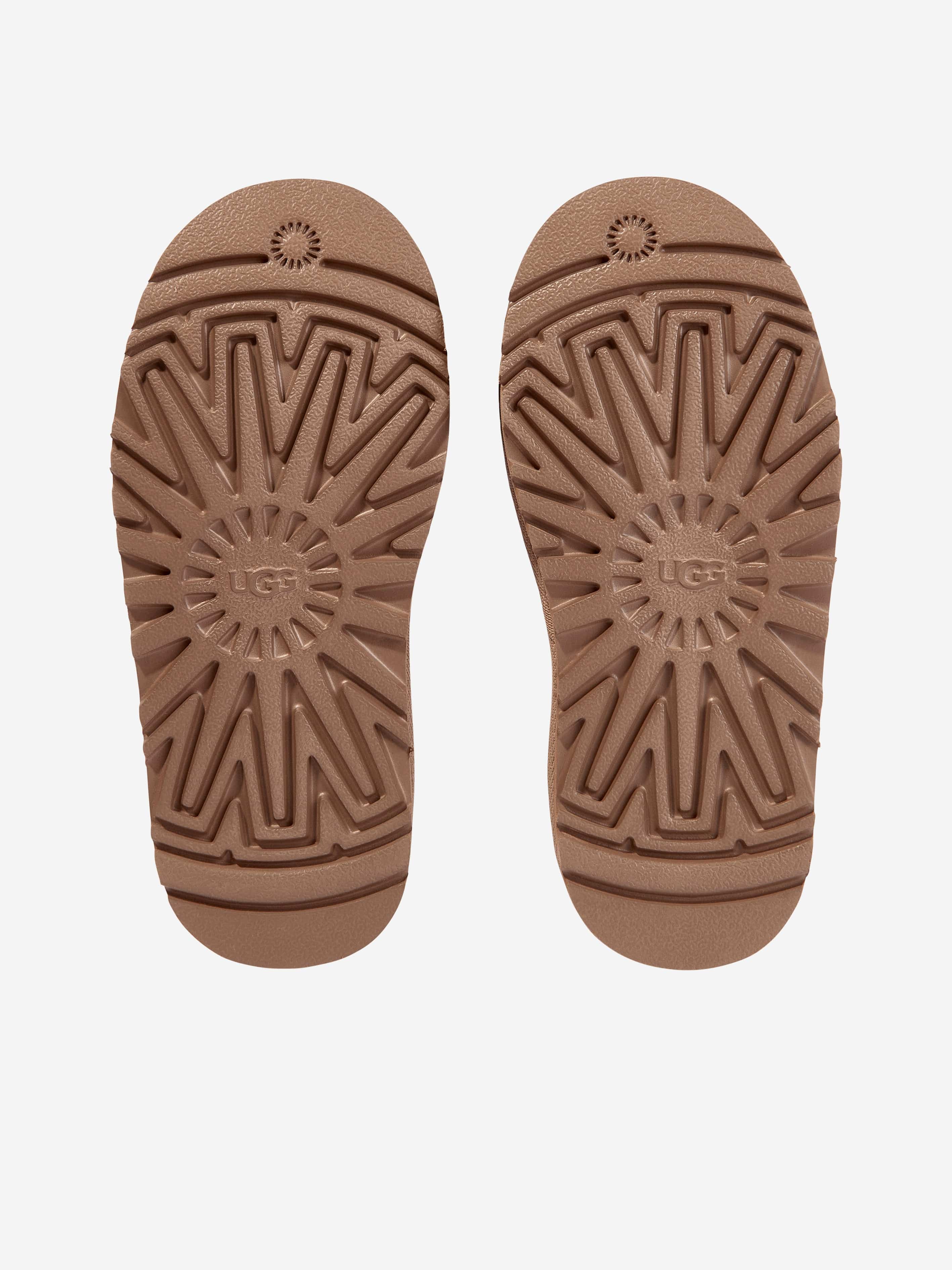 UGG Girls Classic Ultra Mini Platform Boots in Beige Amazon Footaction