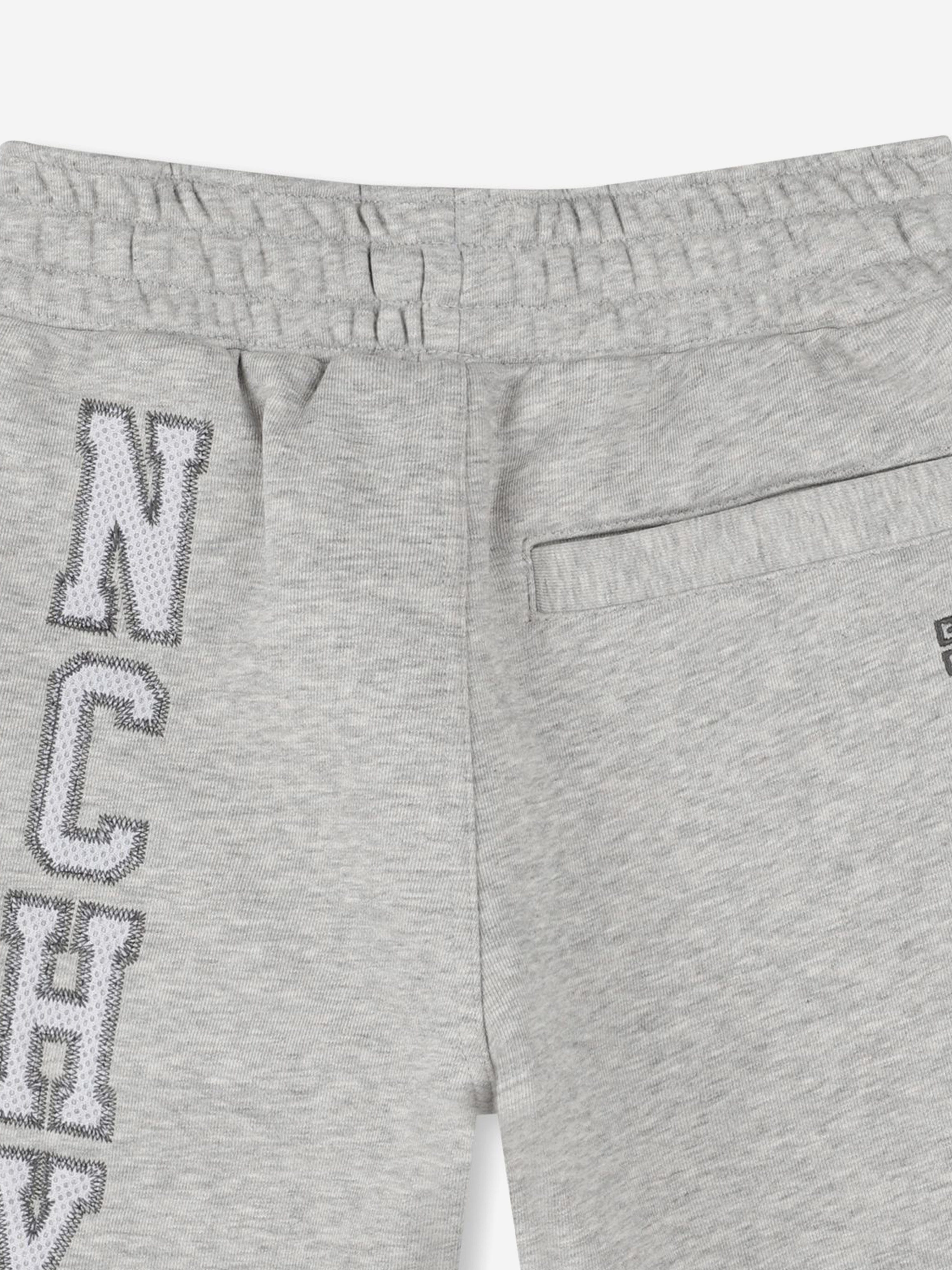 Boys Embroidered Applique Shorts in Grey Footlocker Online