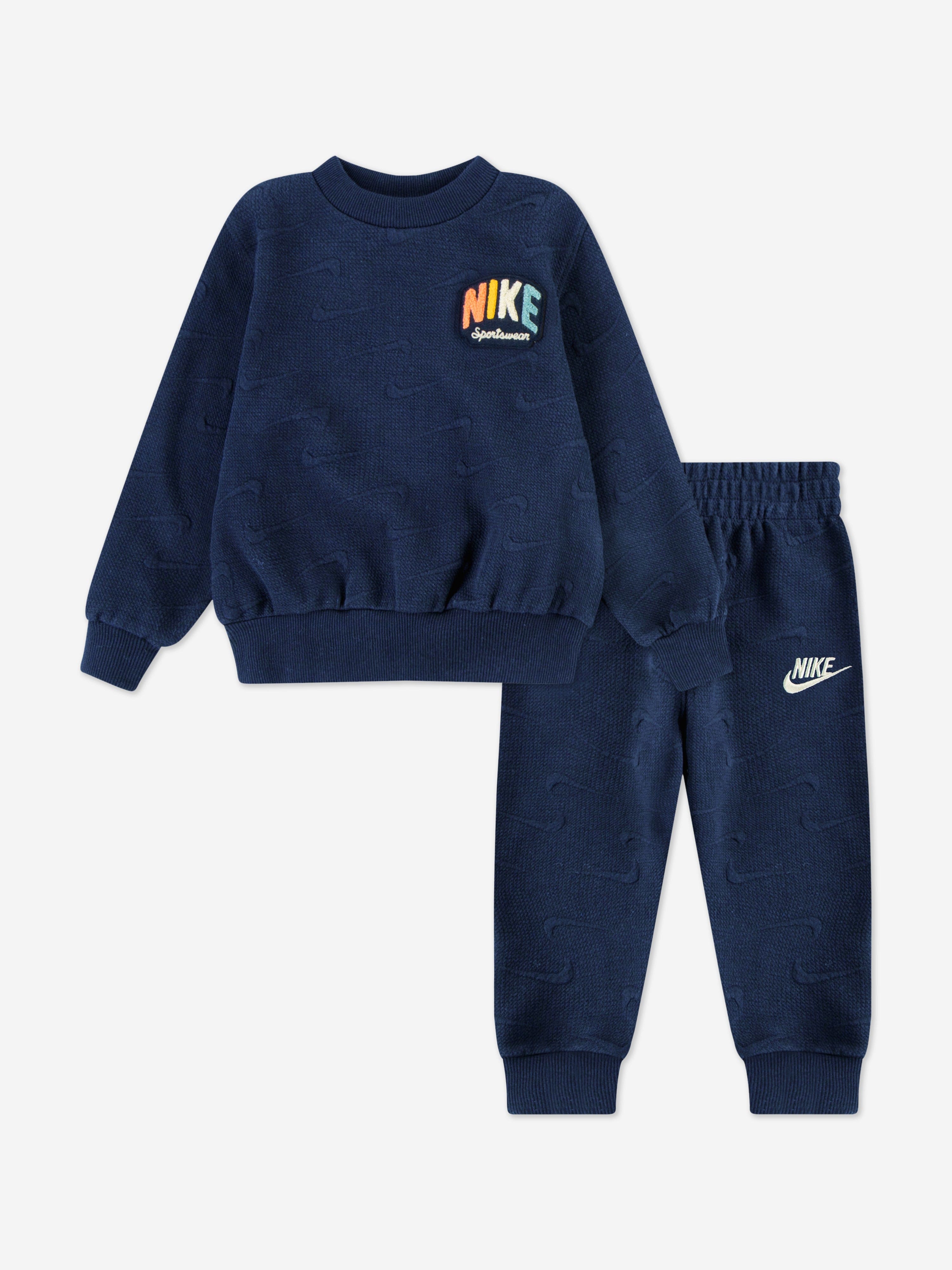 Boys NSW Jacquard Logo Tracksuit in Navy Limited Edition Cheap Pice