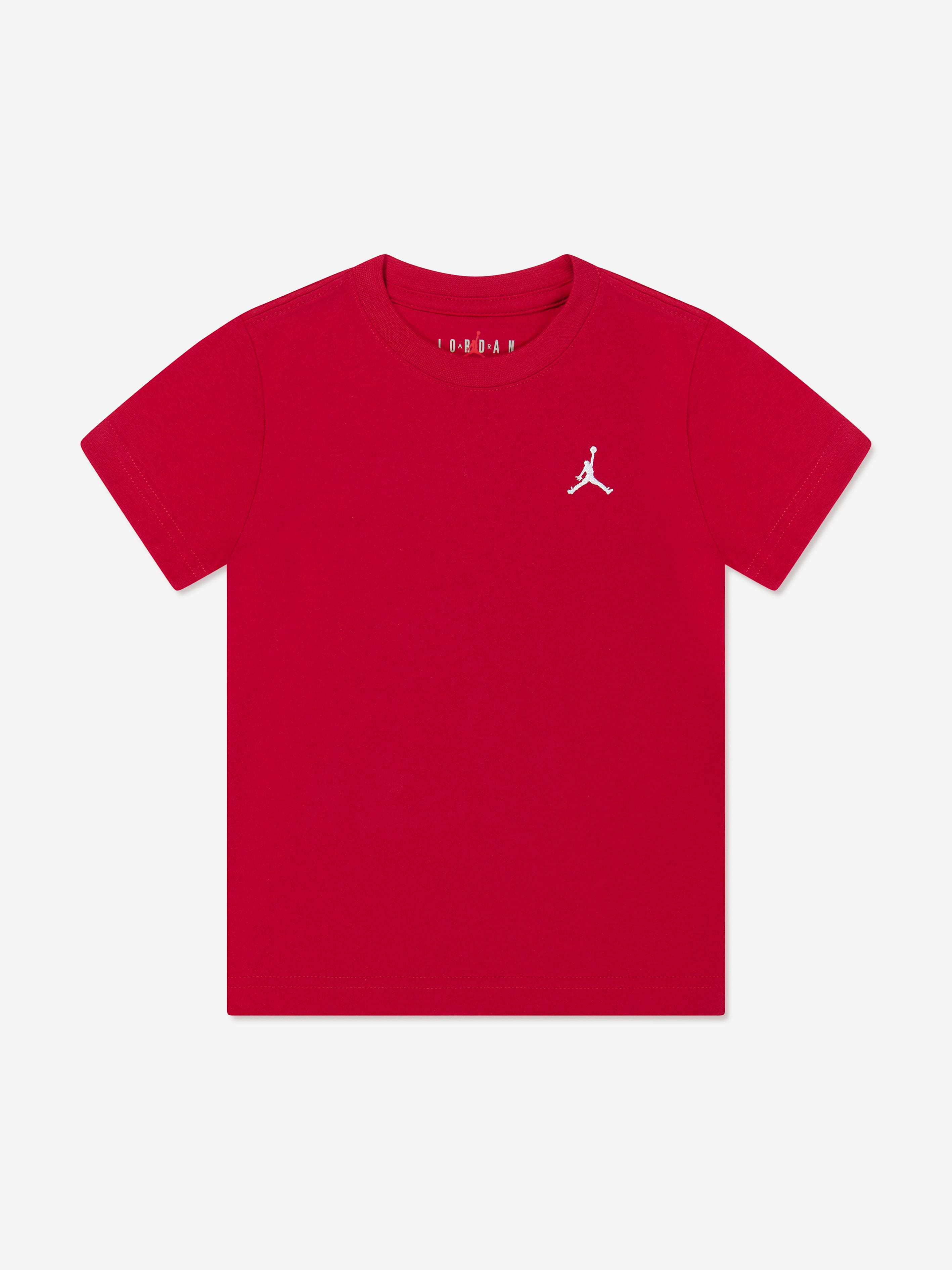 Jordan Boys Jumpman Air Embroidered T-Shirt in Red Free Shipping Outlet Locations