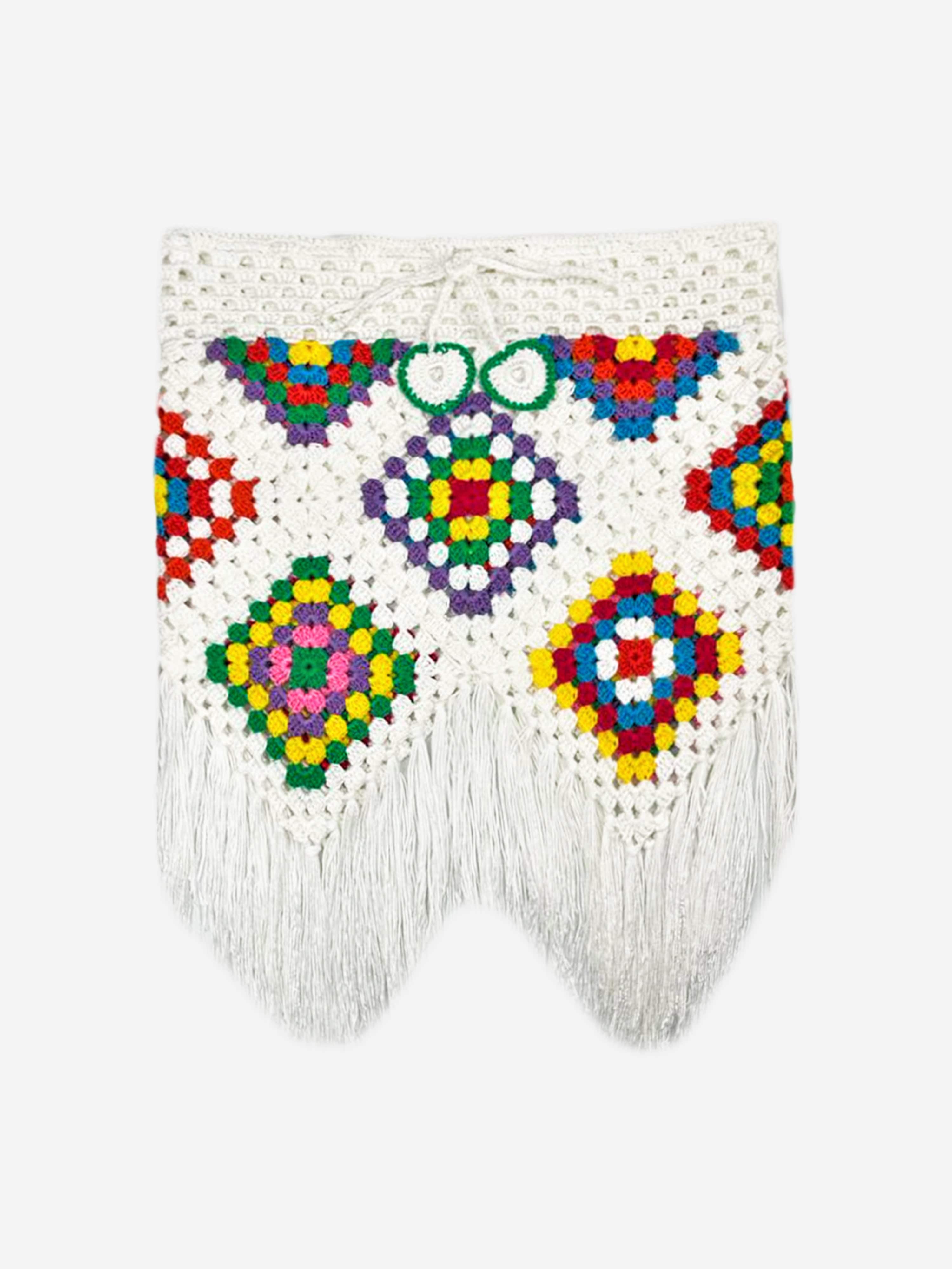 Girls Sandia Skirt in White In China Cheap Pice
