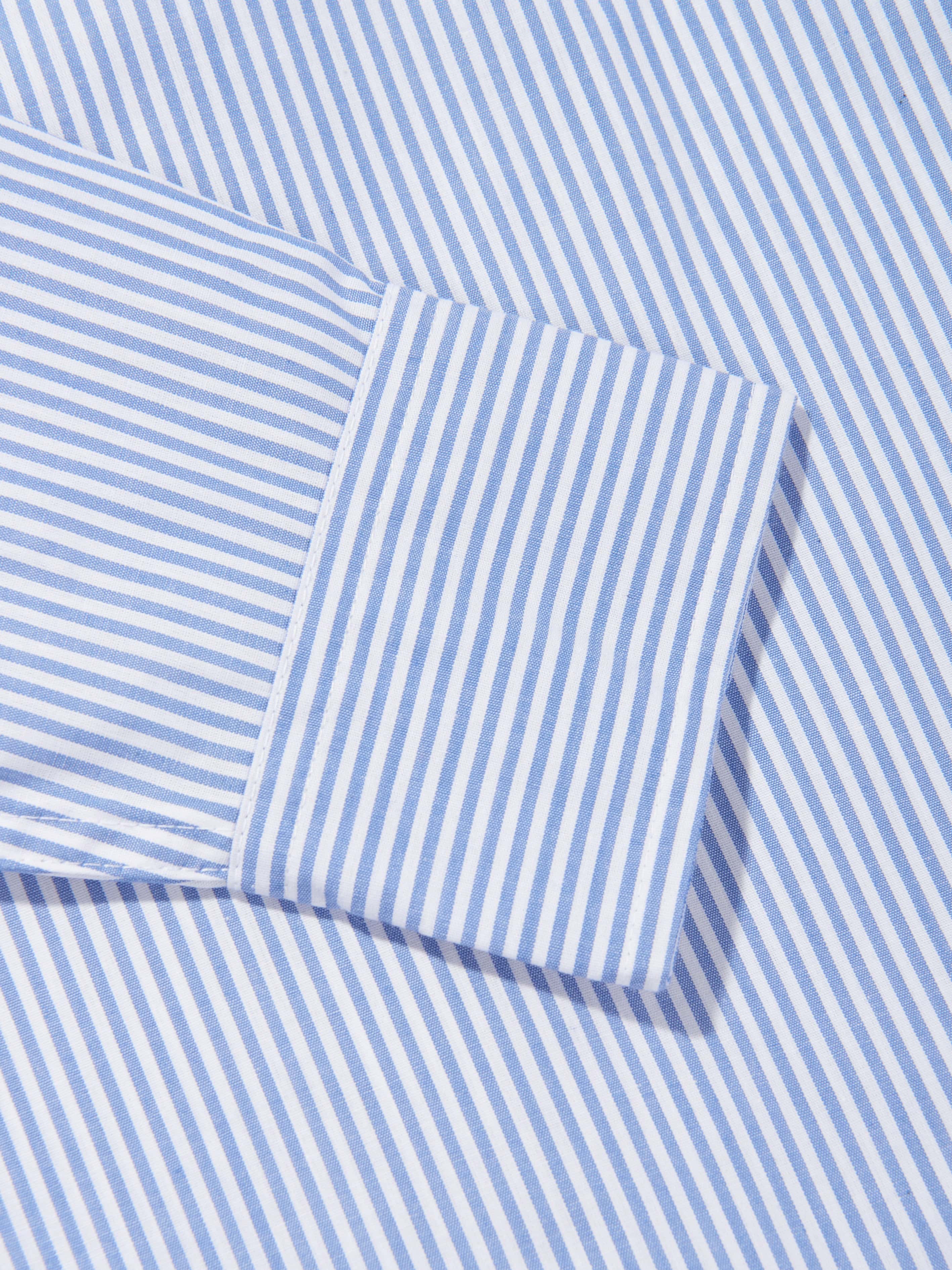 Trussardi Boys Ravazeti Pocket Shirt in Blue Outlet Locations