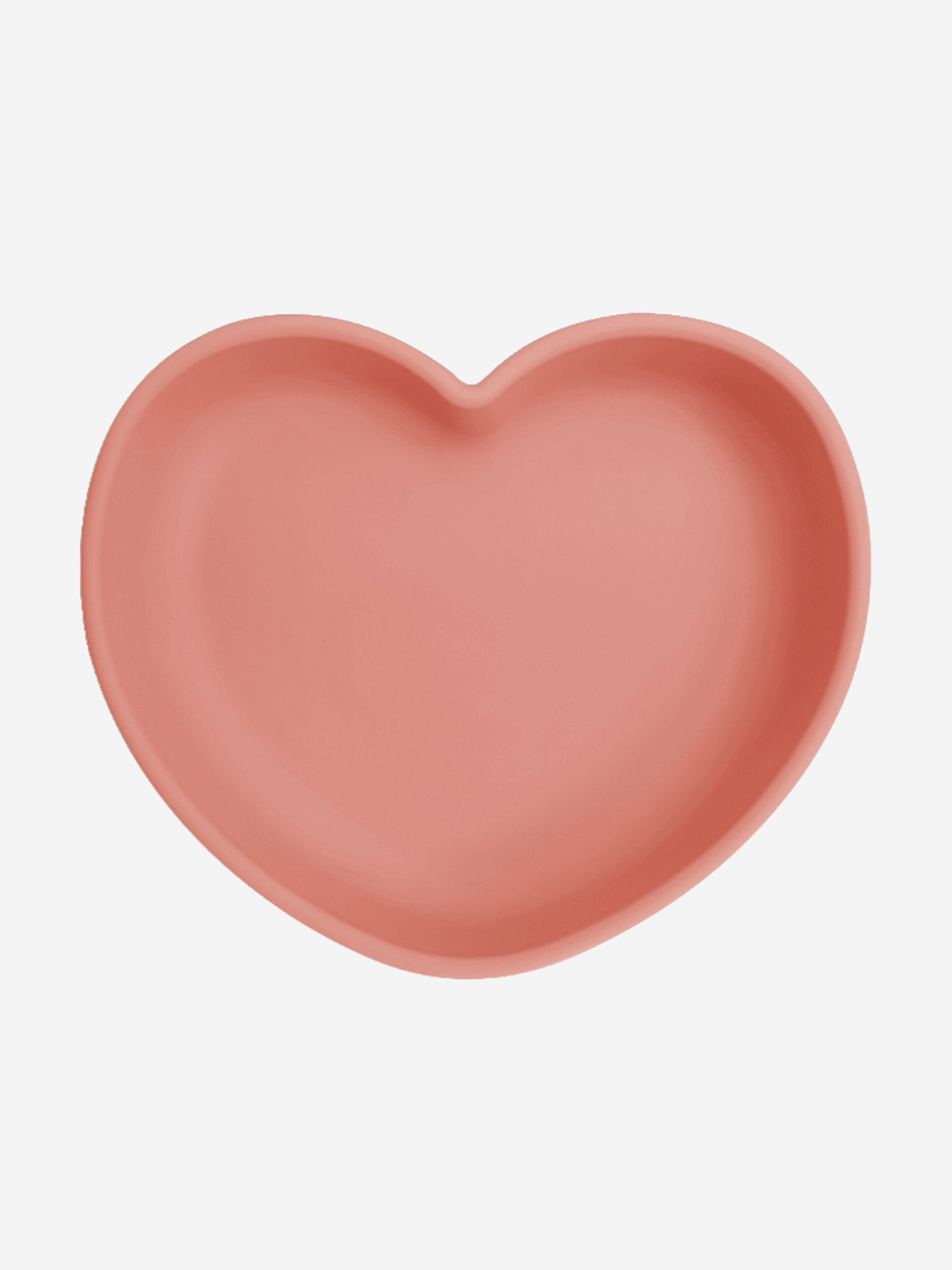 Bloom Bambini Silicone Heart Shaped Suction Plates in Pink 2025 Cheap Pice