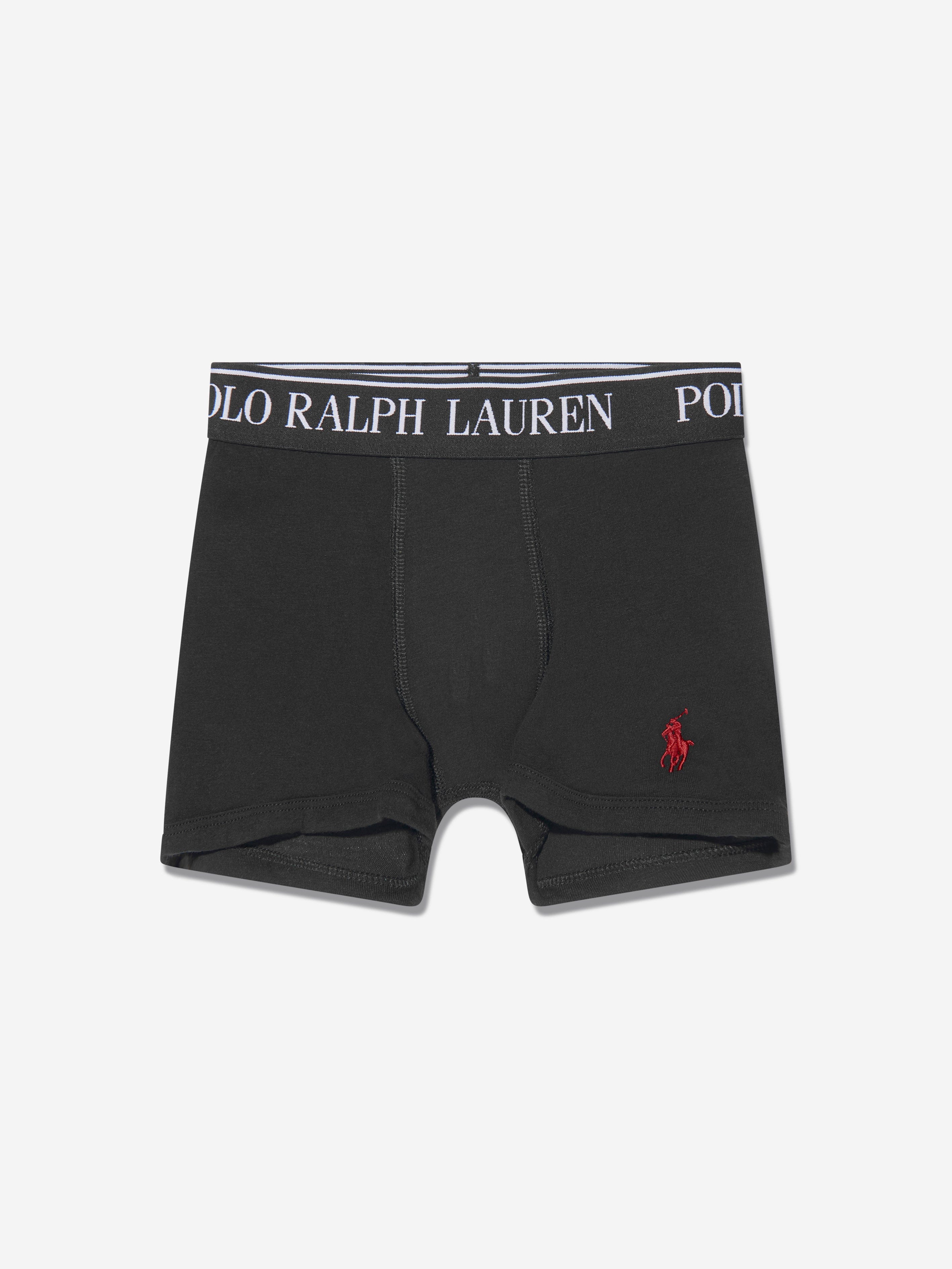 Ralph Lauren Boys 5 Pack Boxer Shorts Set in Black Professional Cheap Pice