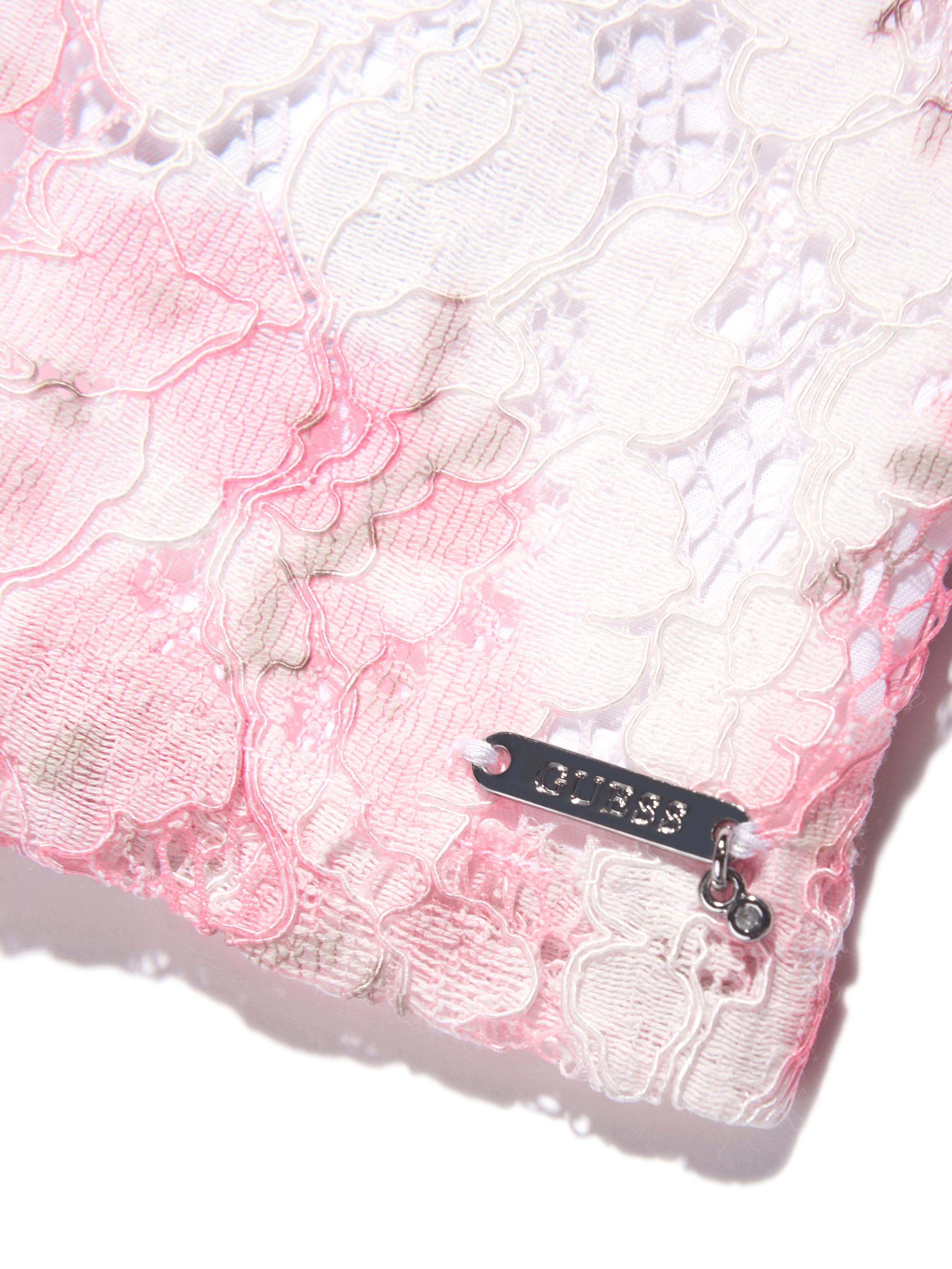 Guess Girls Cherry Blossom Lace Shorts in White Cheap Best
