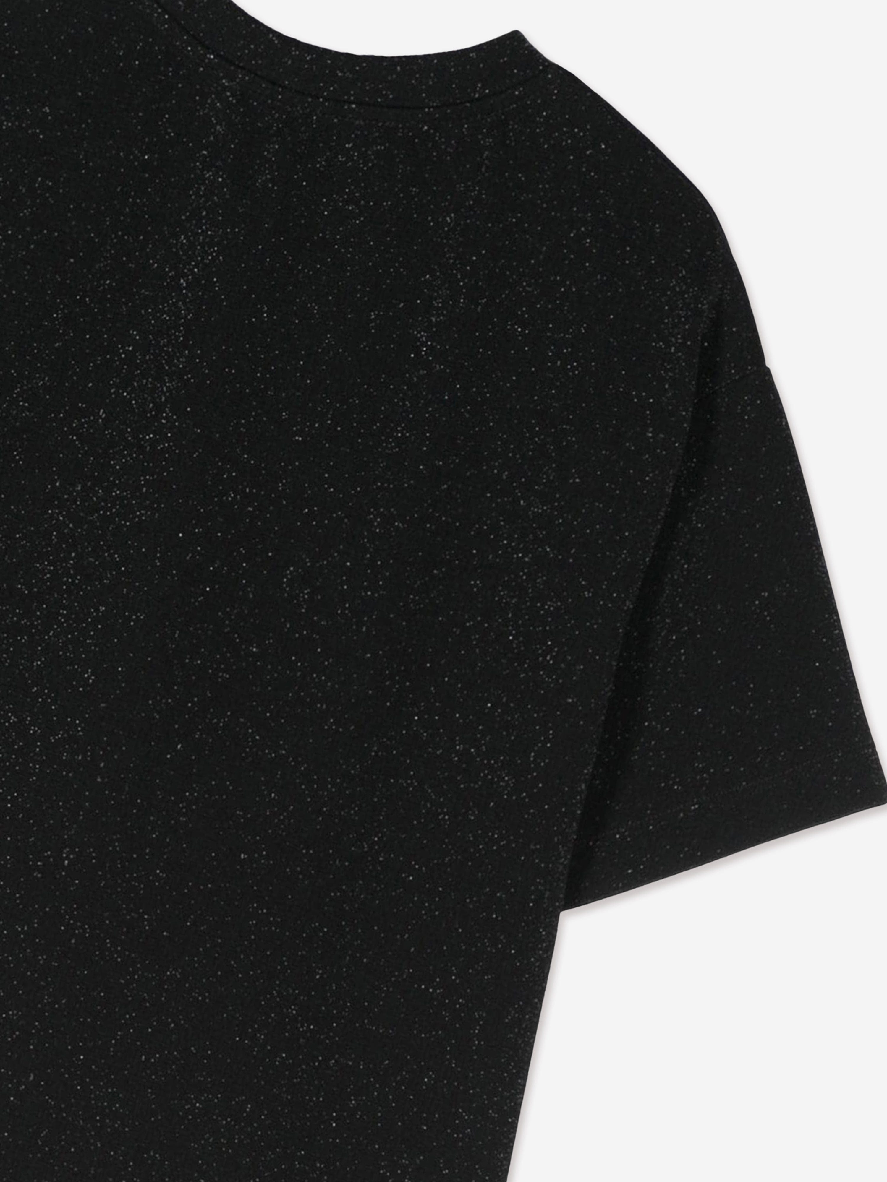 Balmain Boys Paris Logo T-Shirt in Black Clearance Official