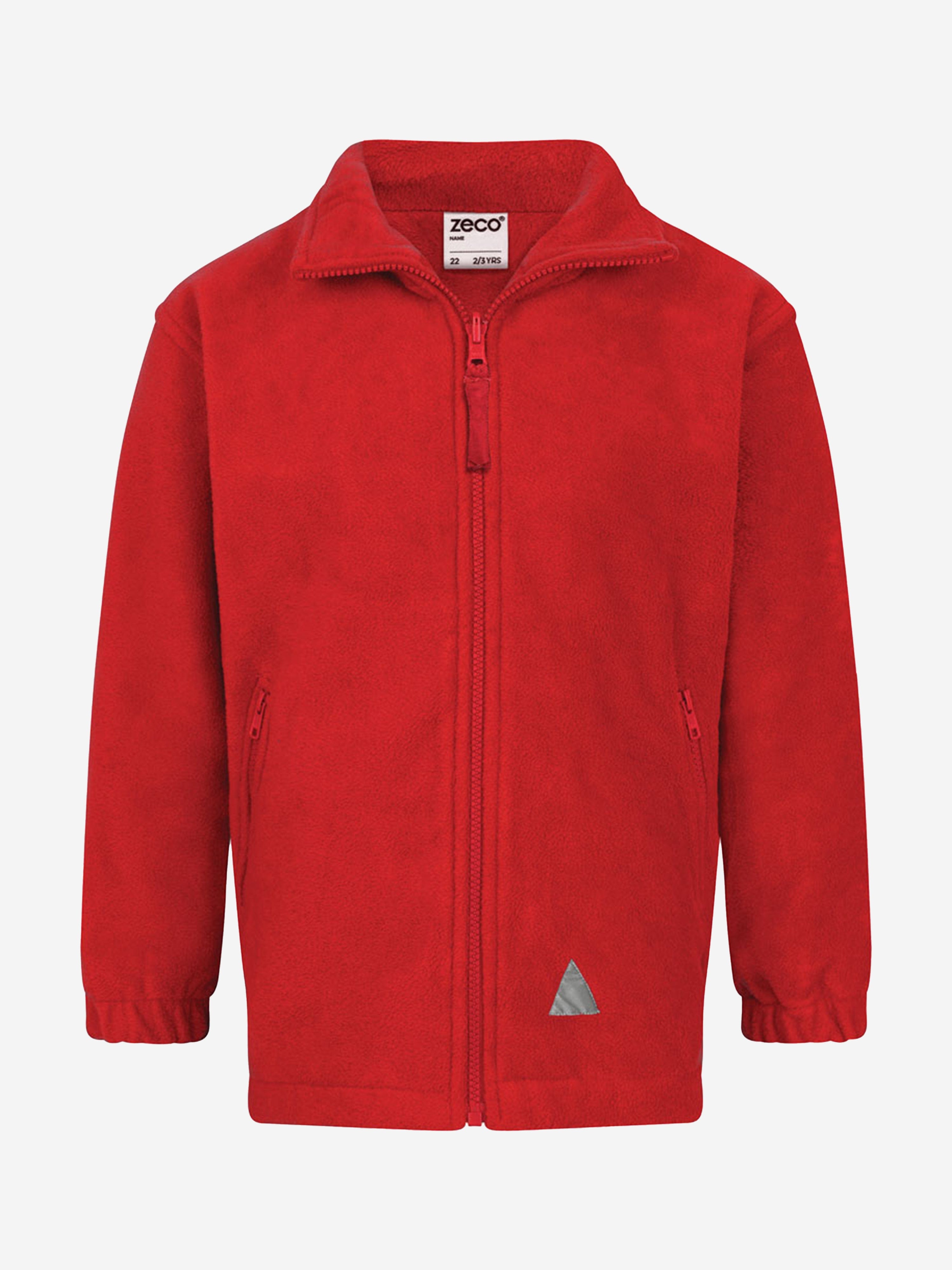 Zeco Kids School Polar Fleece Jacket in Red 2025 New Cheap Online