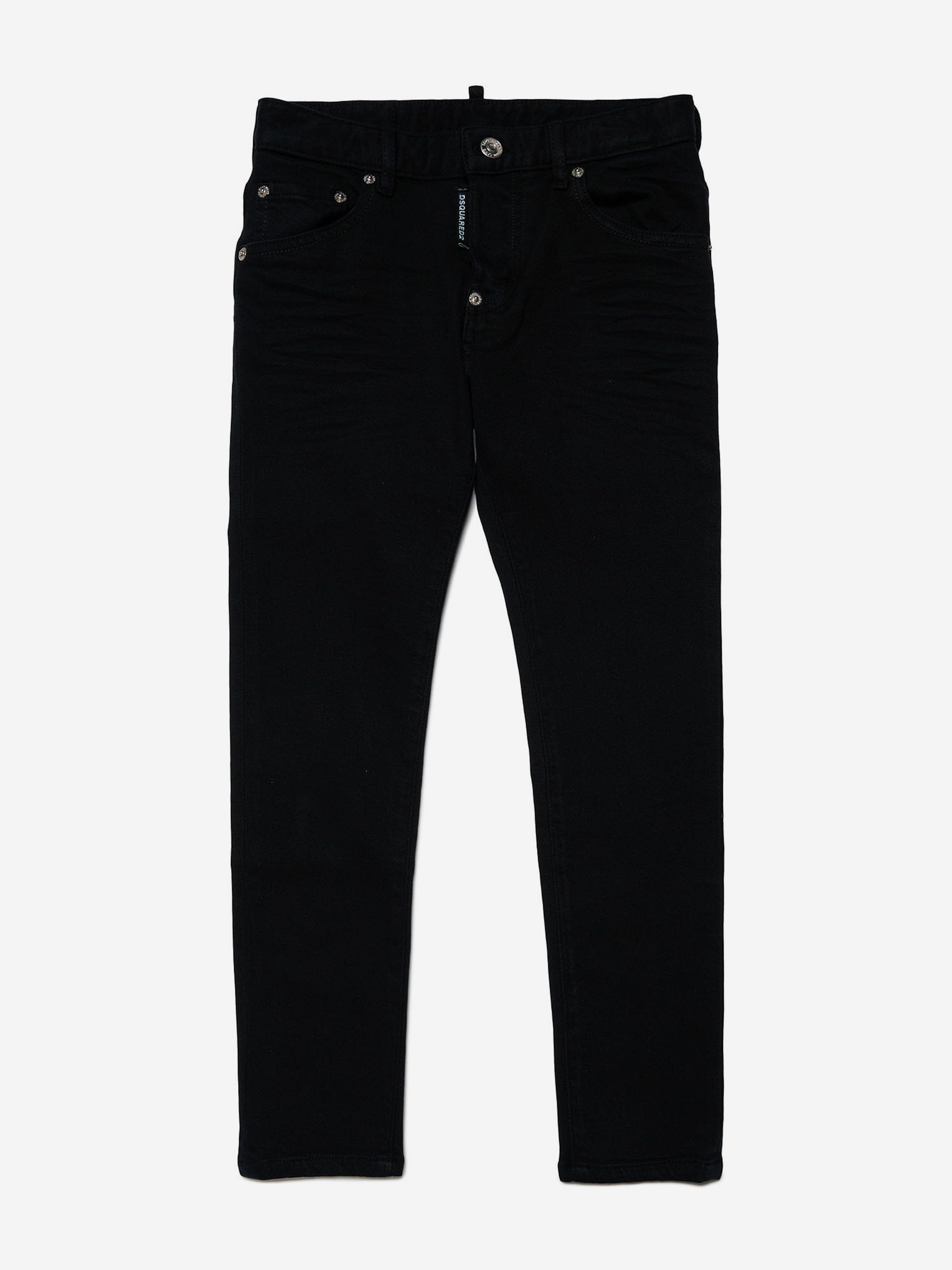 Dsquared2 Boys Skater Eco Jeans in Black Cheap Sale Release Dates