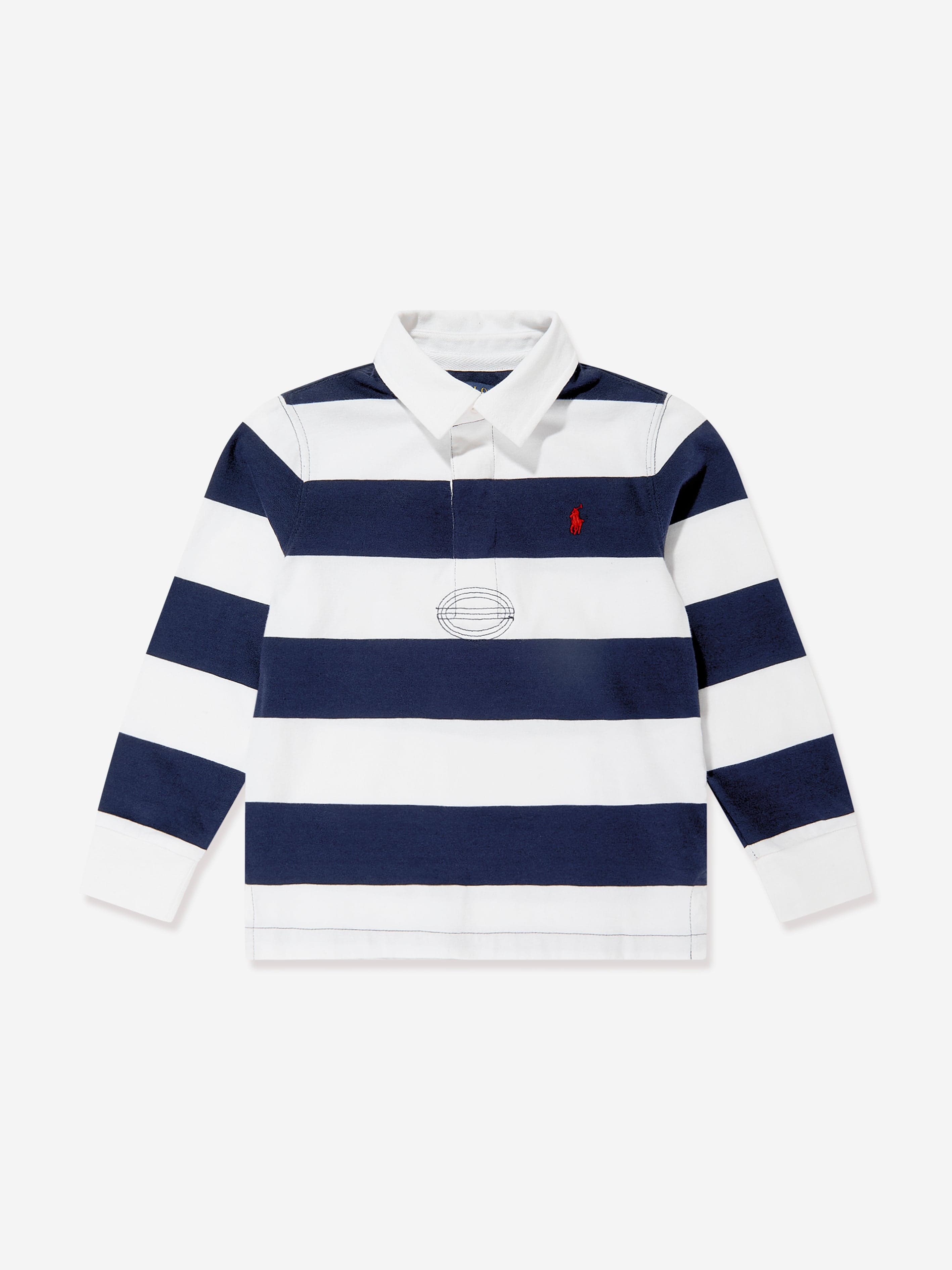 Ralph Lauren Boys Striped Rugby Shirt in Multicolour Cheap Pice Top Quality