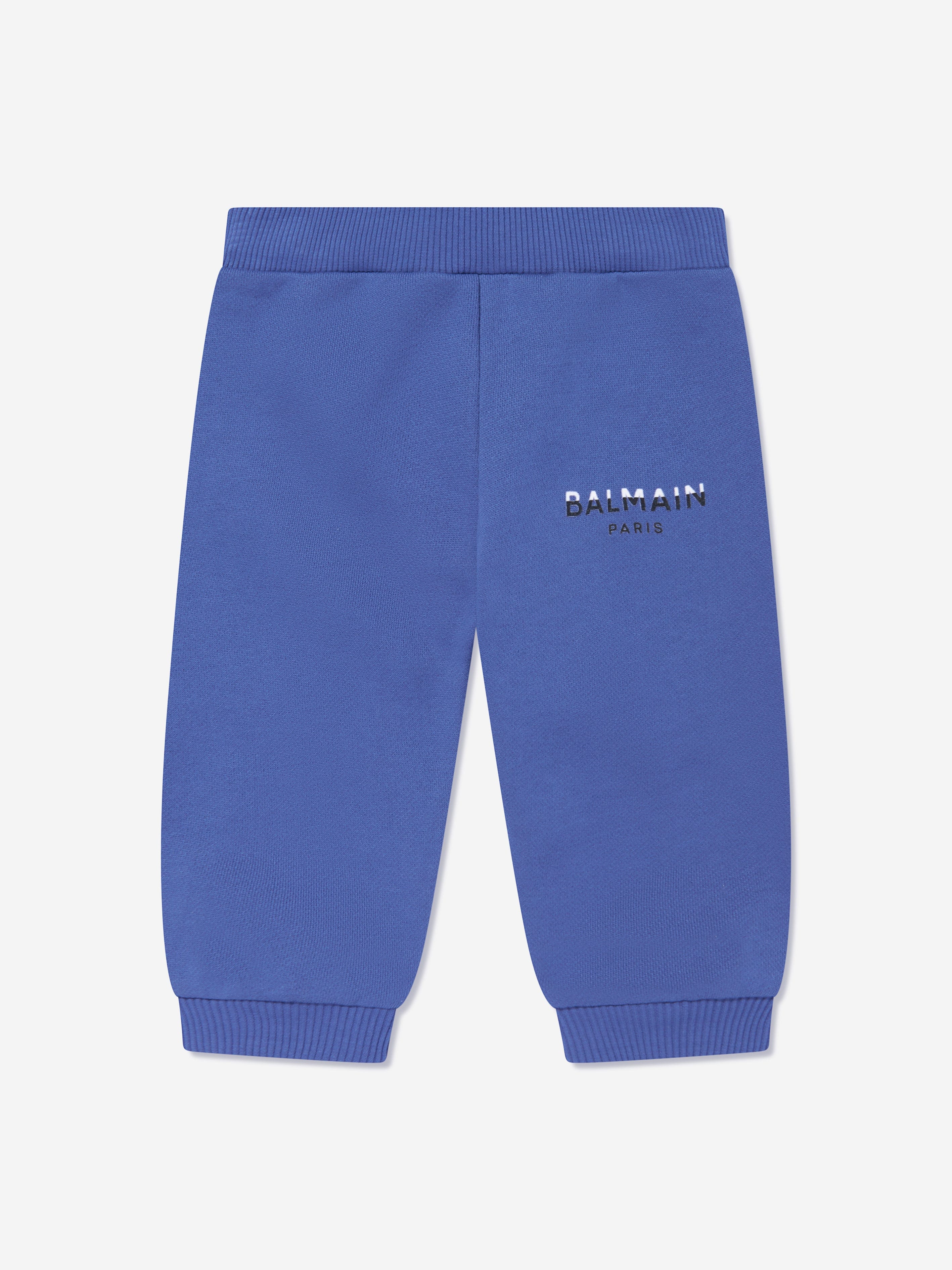Balmain Baby Boys Logo Joggers in Blue Visit Online