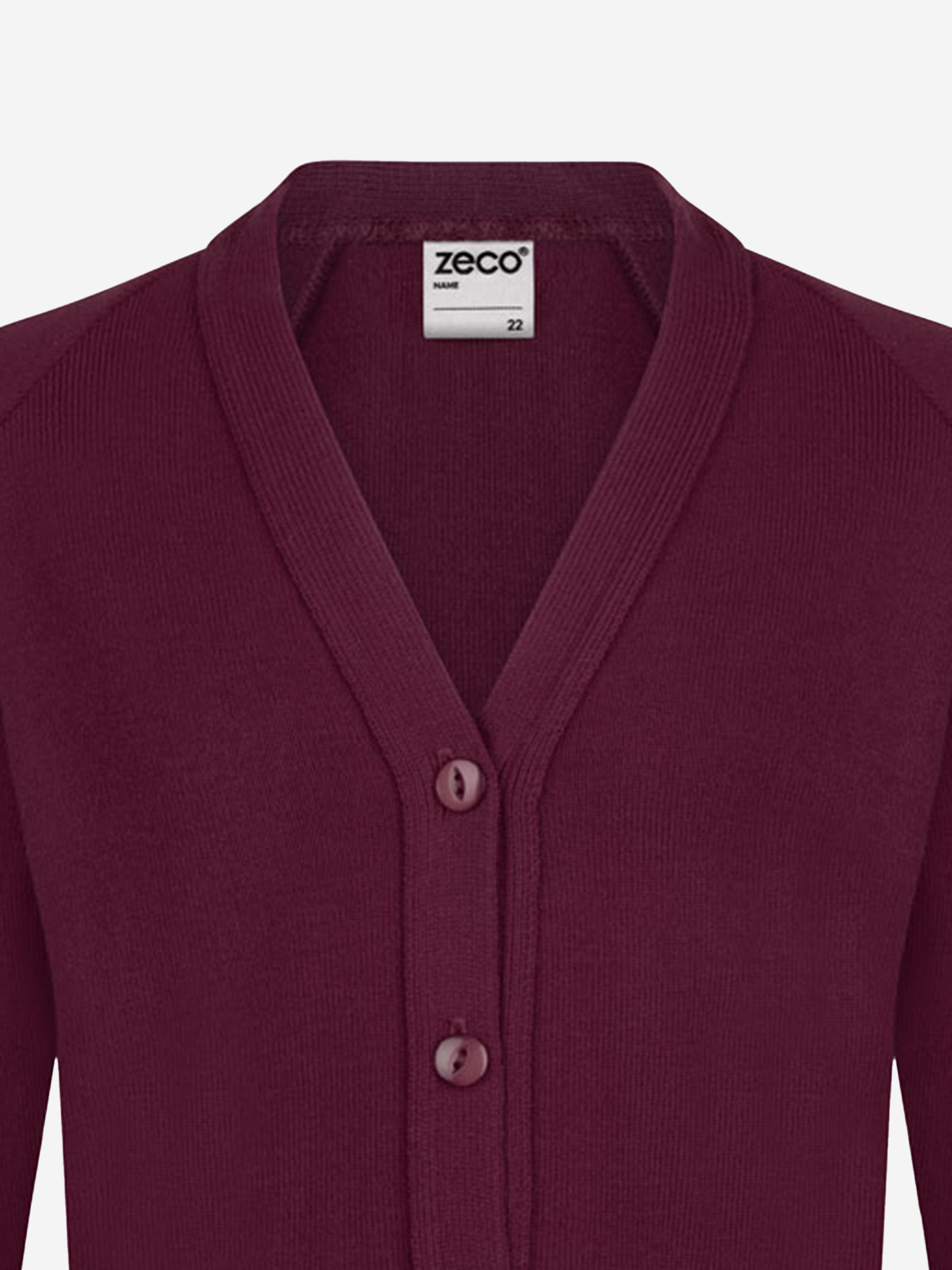 Zeco Kids School Knitted Cardigan in Purple Sale Low Pice