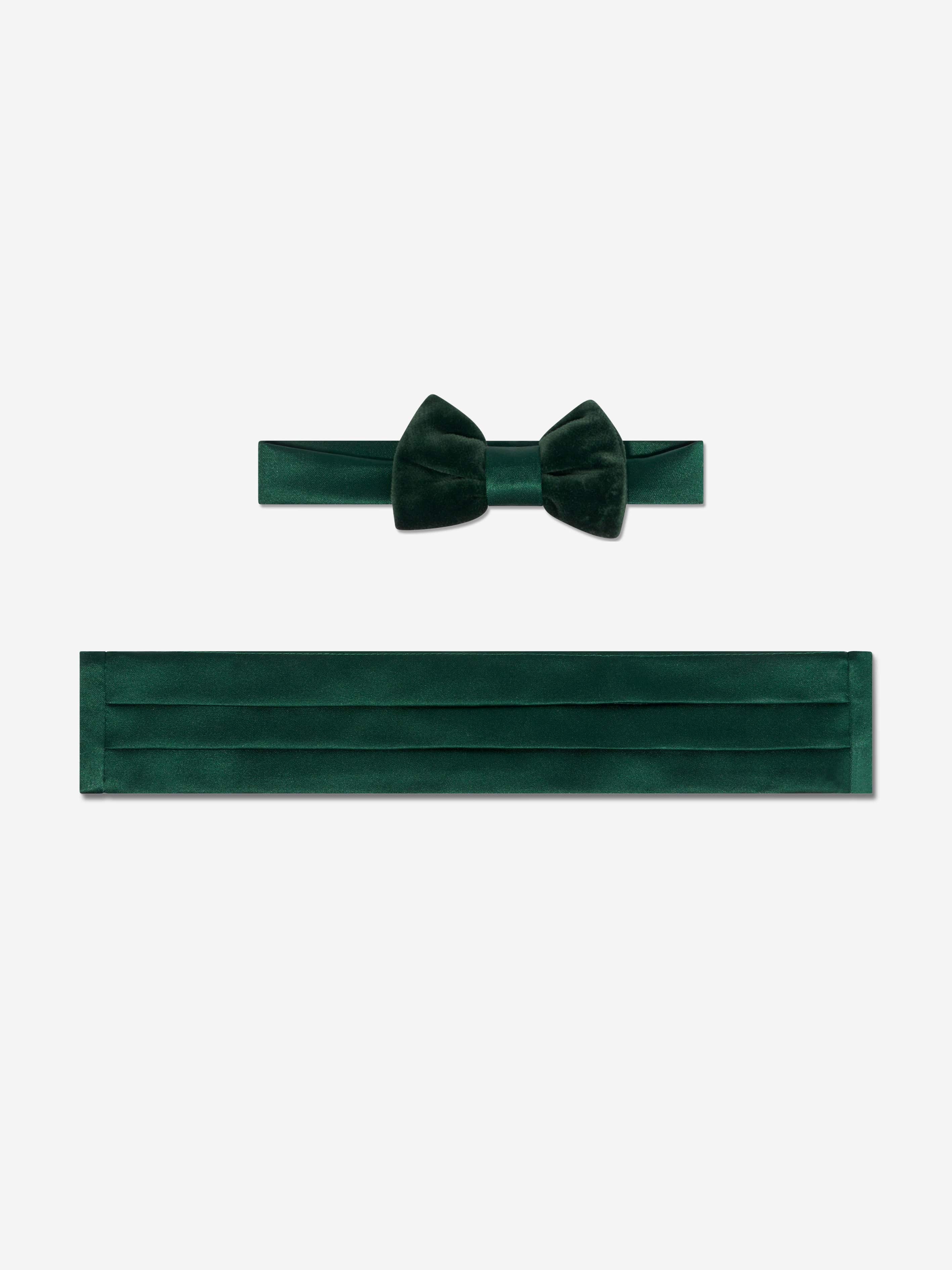 Patachou Boys Velvet Bow Tie in Green Buy Cheap Choice