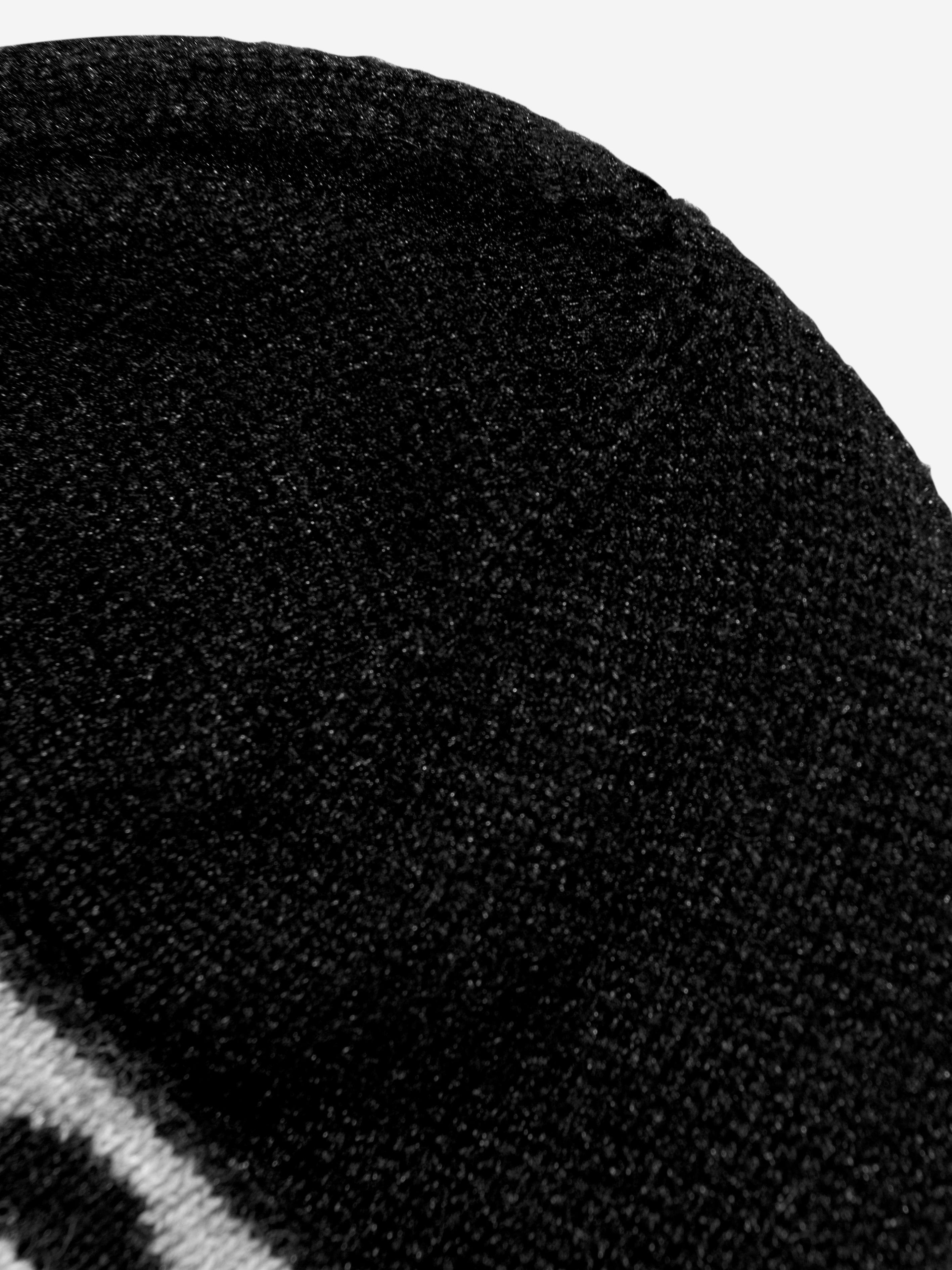 Stella McCartney Kids Logo Beanie Hat in Black With Mastercard Cheap Online