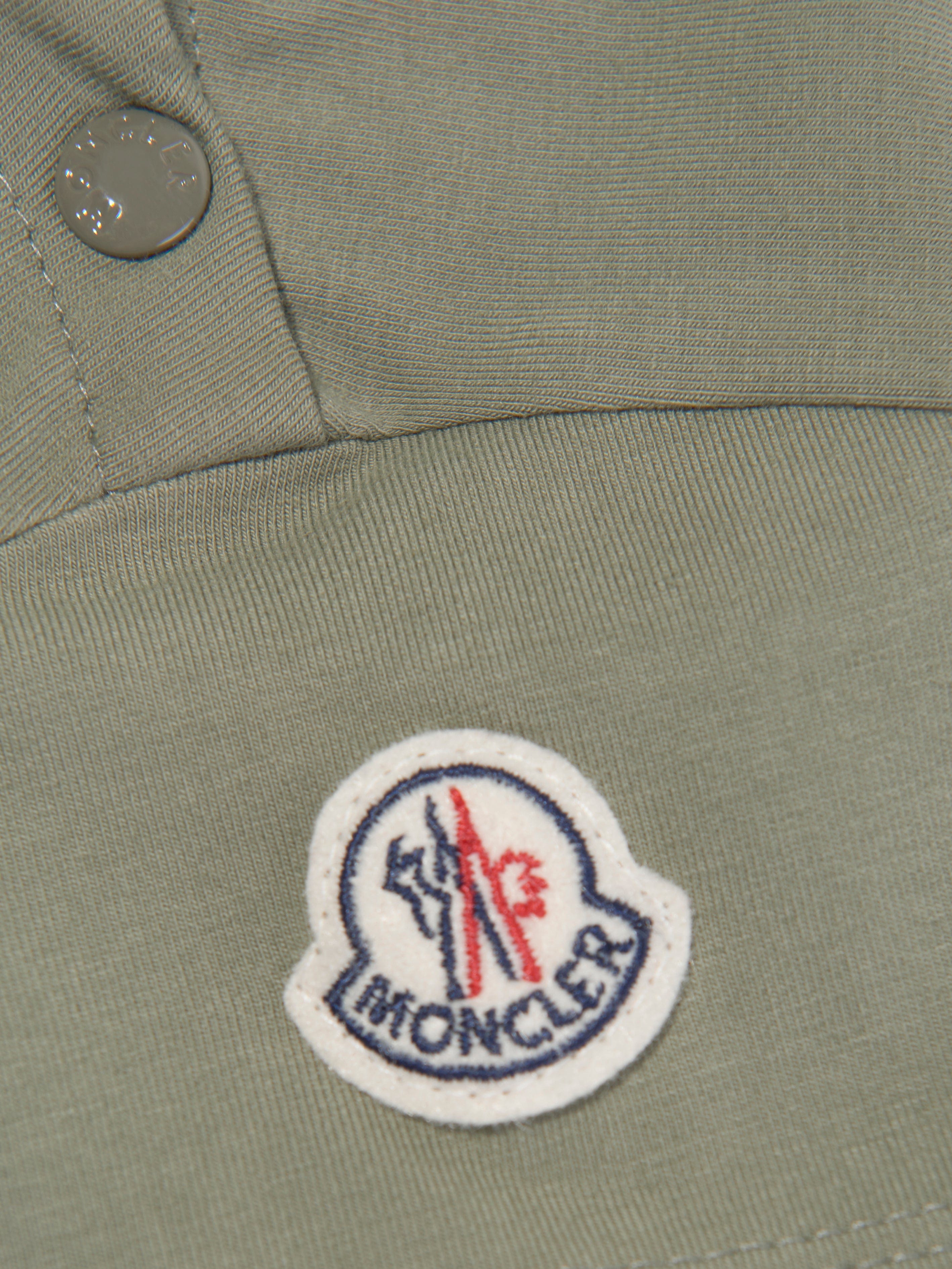 Moncler Enfant Baby Boys Logo T-Shirt in Green Cheap Sale Manchester