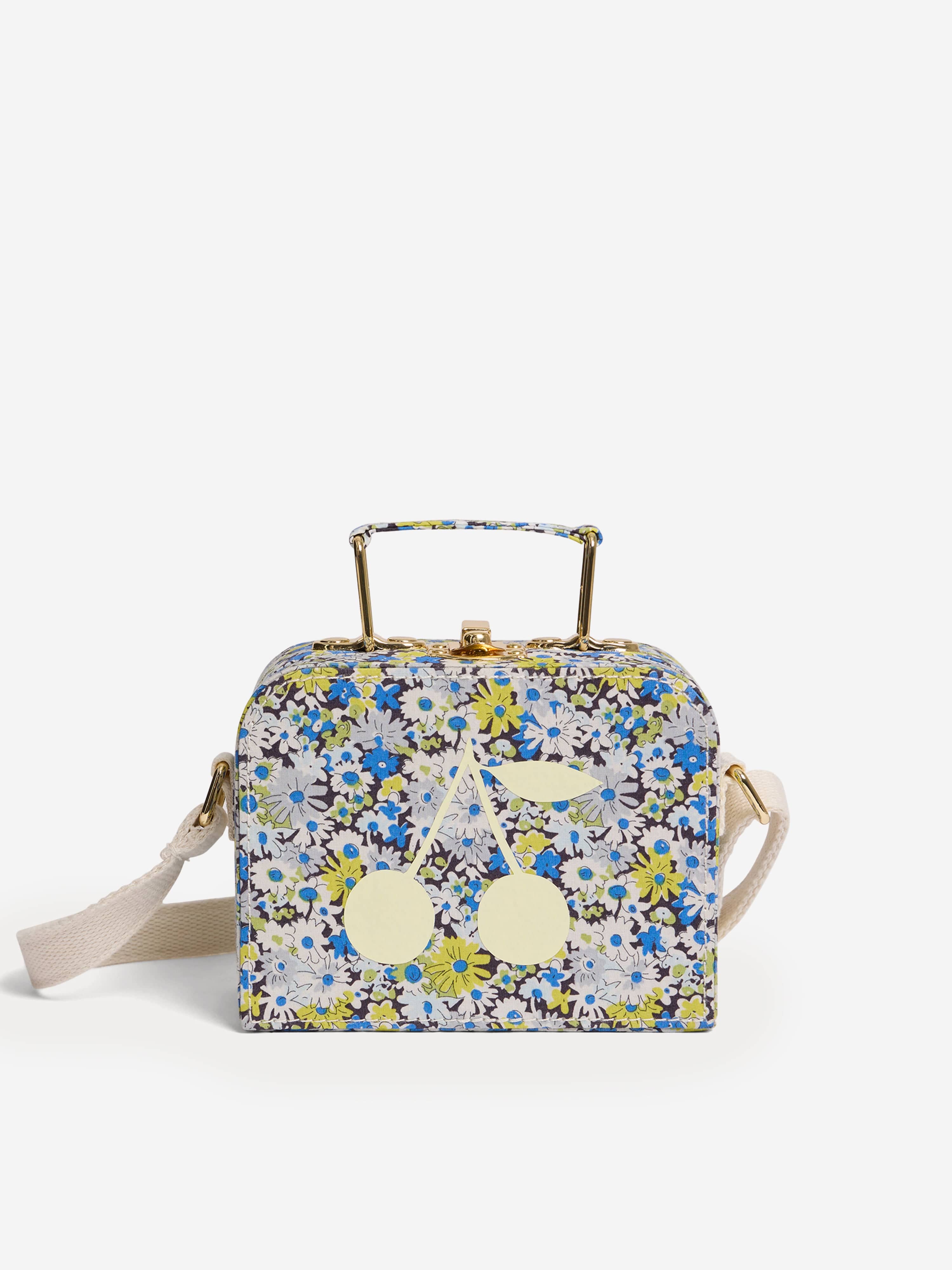 Bonpoint Girls Aimane Suitcase Purse Bag in Blue (12cm) Online Online Cheap Pice
