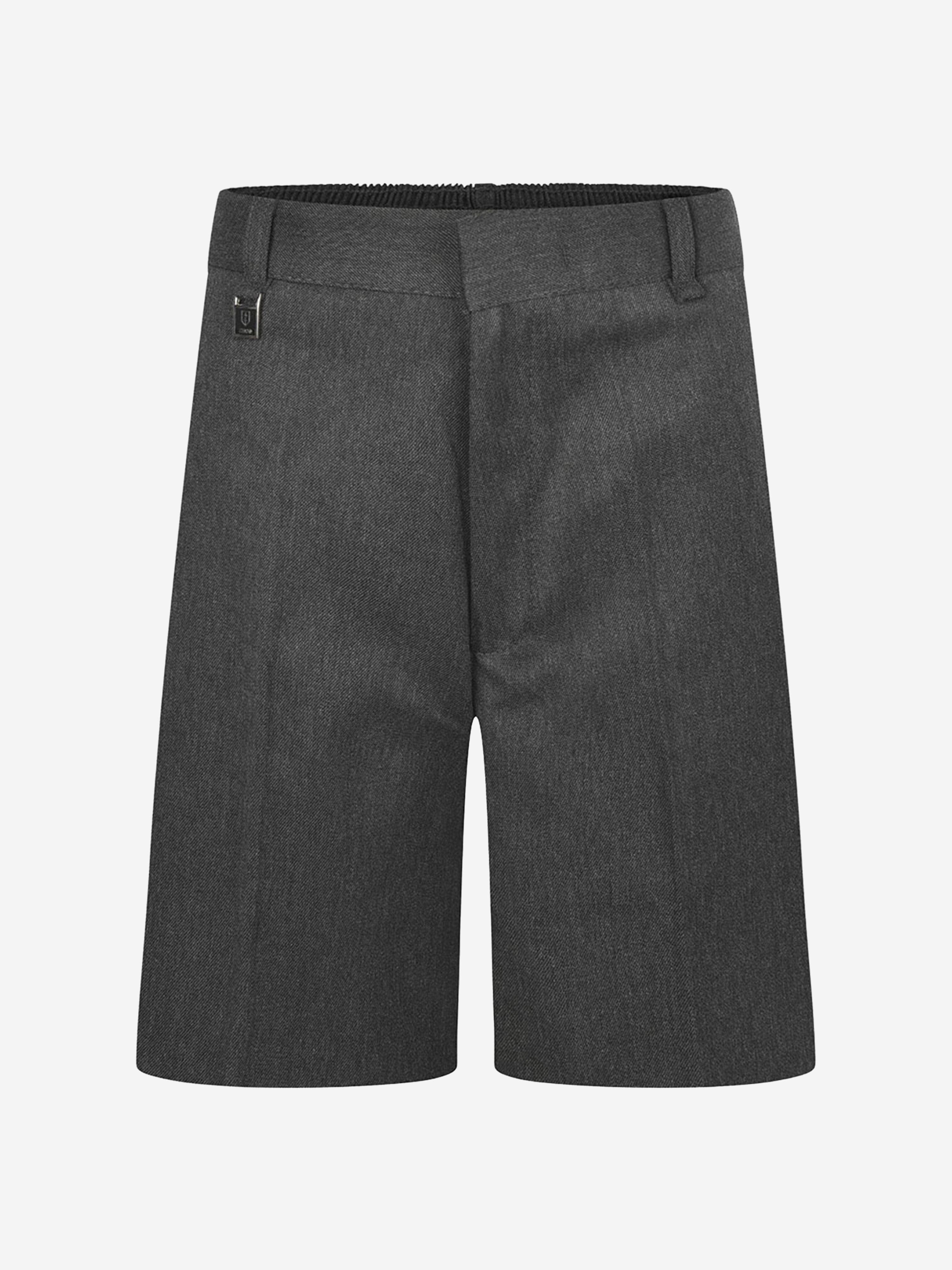Zeco Kids School Standard Fit Shorts in Grey Free Shipping Geniue Stockist