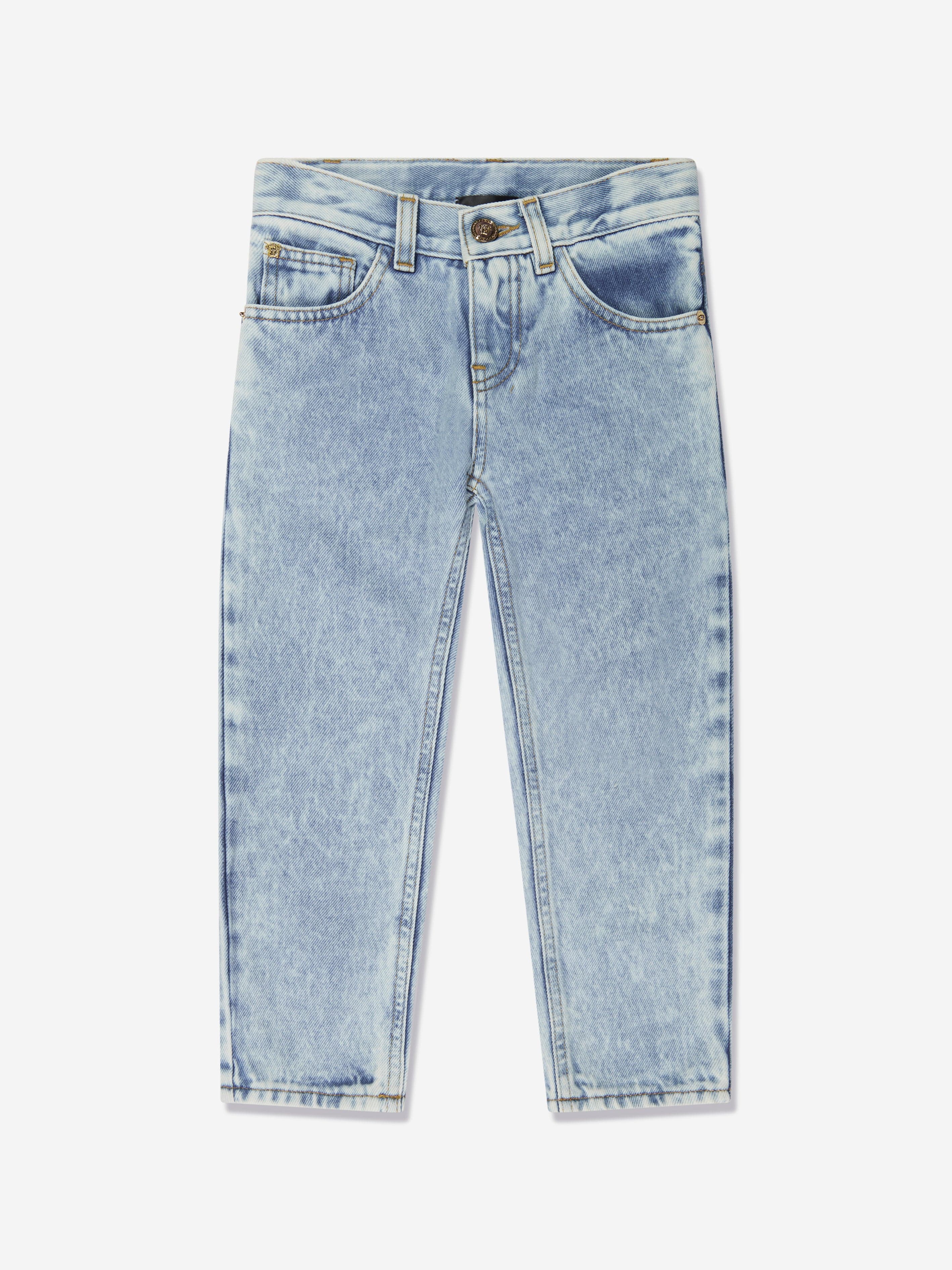 Versace Girls Slim Fit Jeans in Blue Wiki Cheap Pice