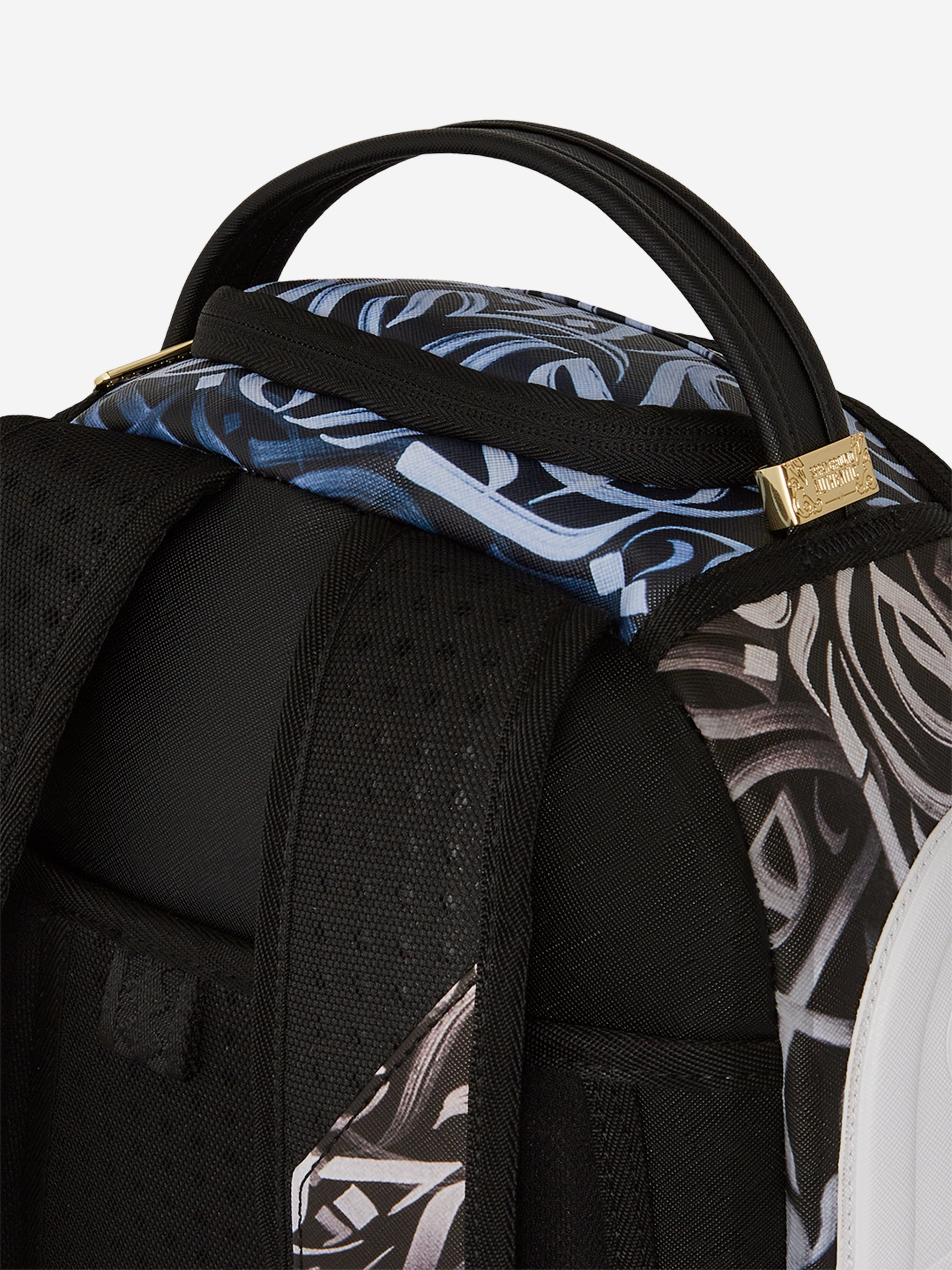 Sprayground Kids Diaa Allam DLXSV Backpack in Blue (45.72cm) Outlet Get To Buy