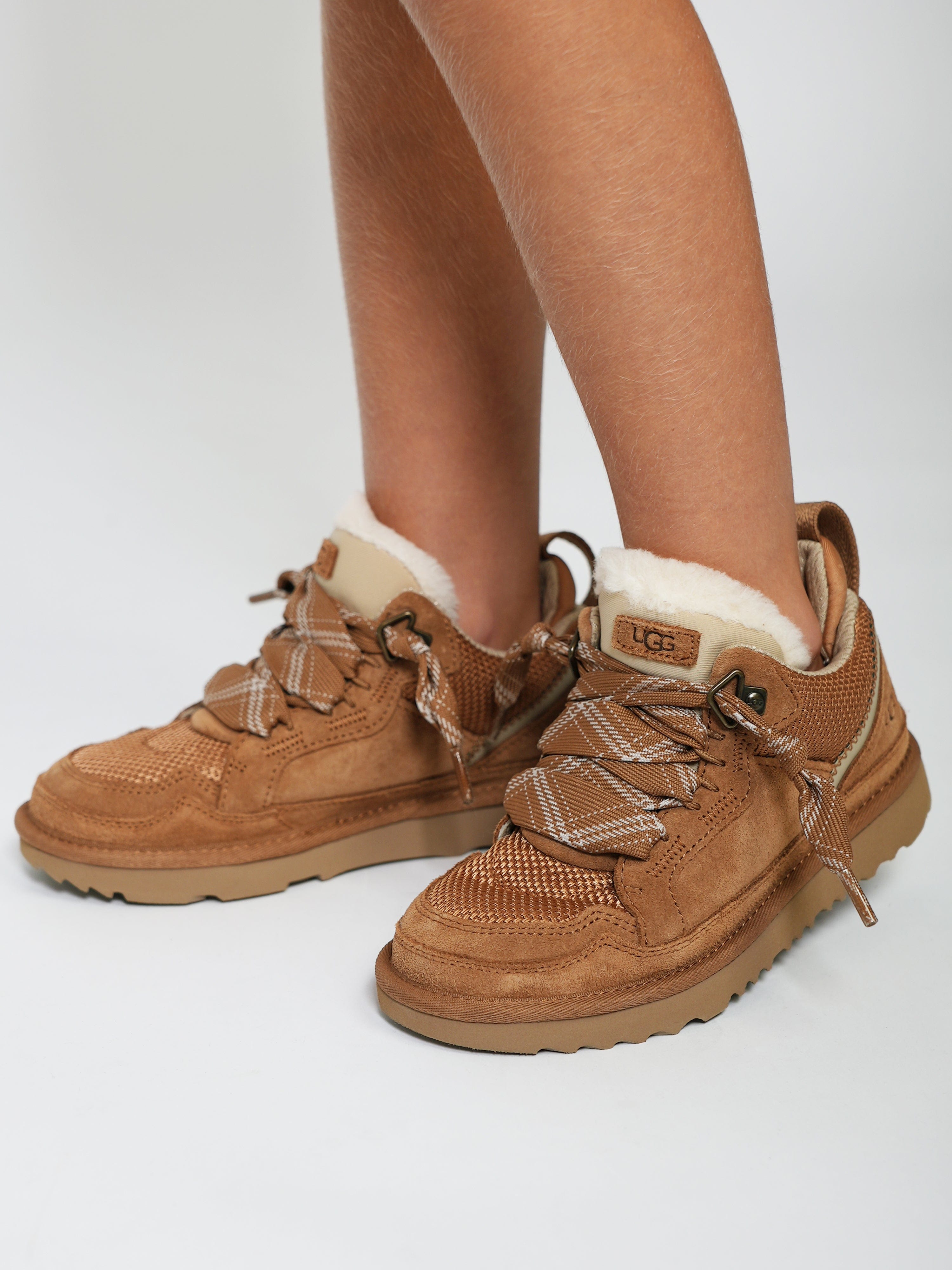 UGG Kids Lowmel Trainers in Brown Cost For Sale
